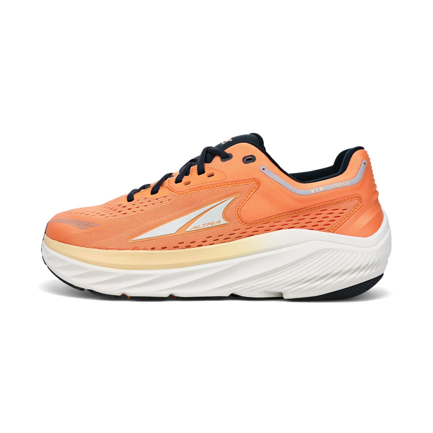 Black / Orange Altra Via Olympus Men's Walking Shoes | KSA-84392759