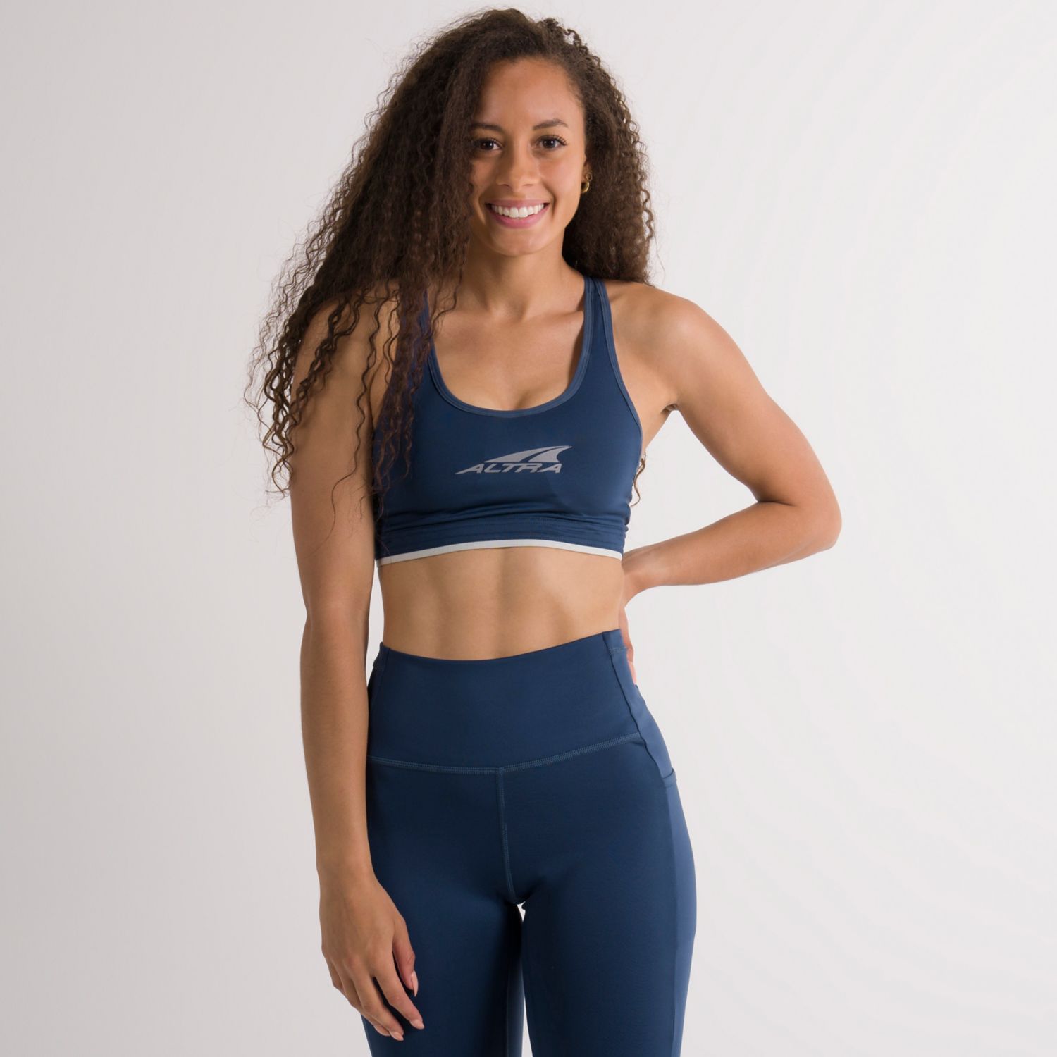 Blue Altra Core Women's Sports Bra | KSA-03947259