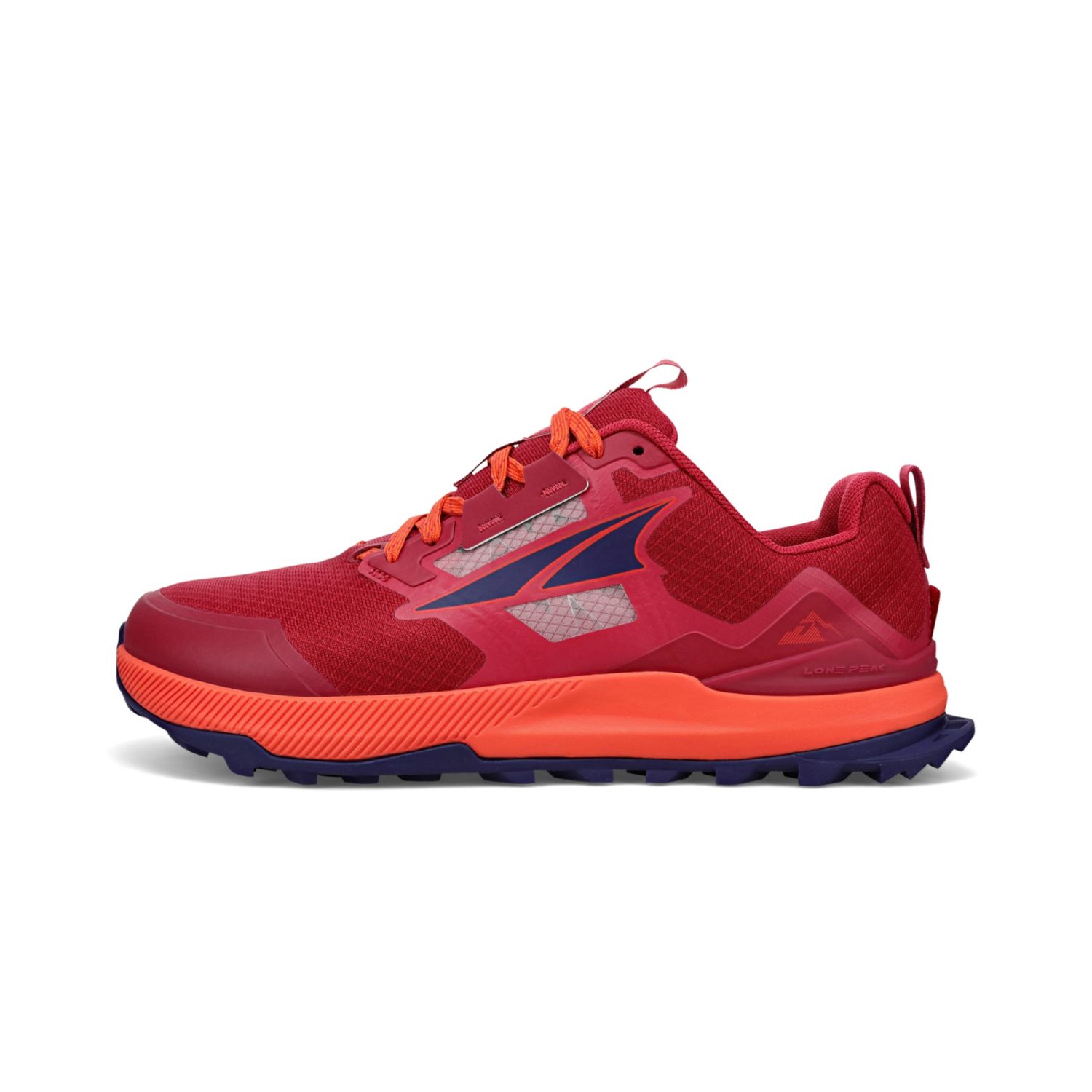 Dark Red Altra Lone Peak 7 Women's Trail Running Shoes | KSA-62048519