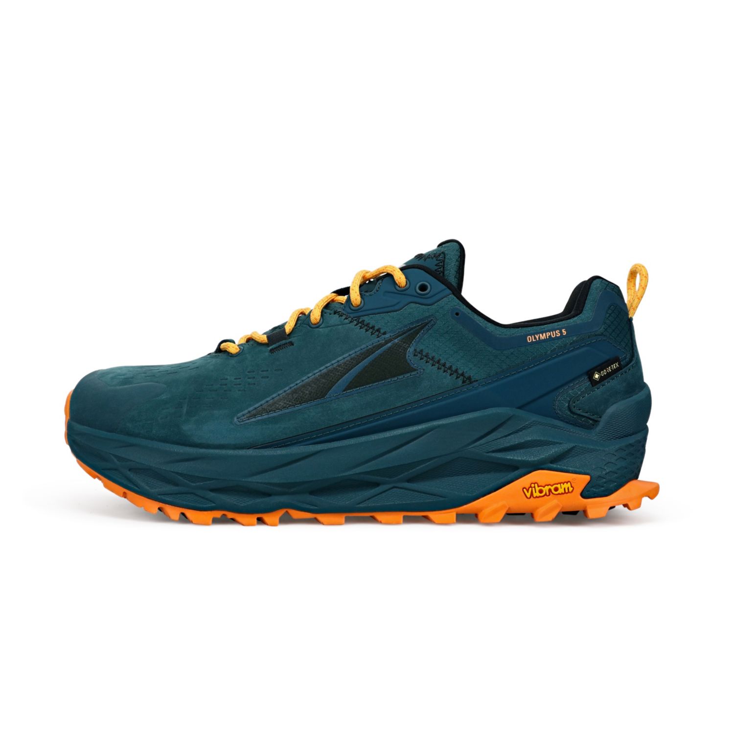 Deep Turquoise Altra Olympus 5 Hike Low Gtx Men's Hiking Shoes | KSA-90268419