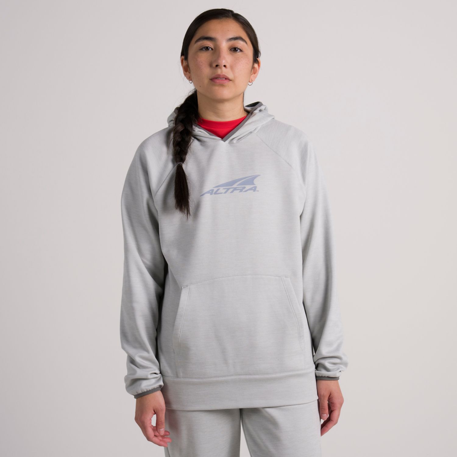 Grey Altra Everyday Women's Hoodie | KSA-34086719