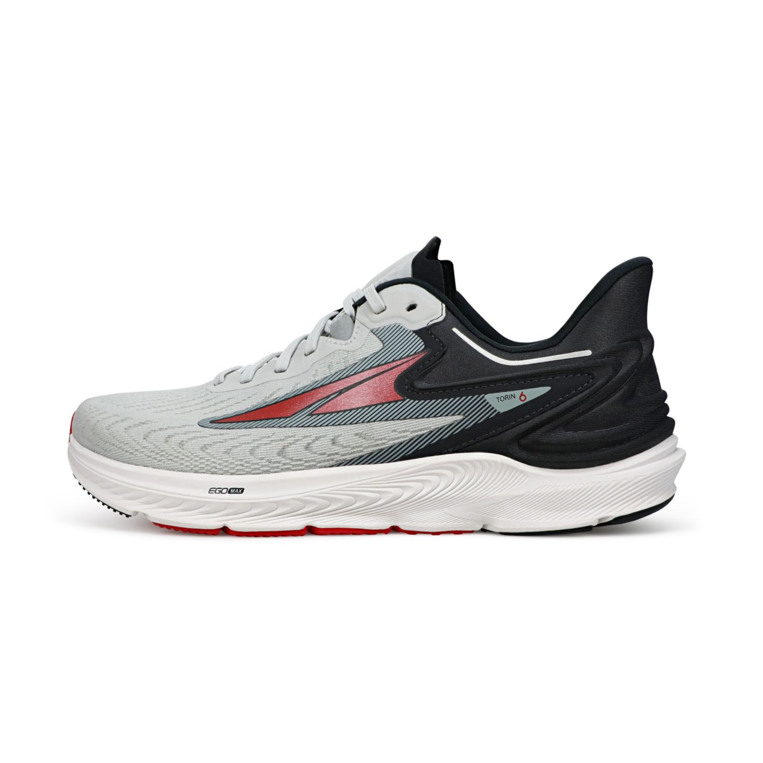 Grey / Red Altra Torin 6 Men's Road Running Shoes | KSA-46915209