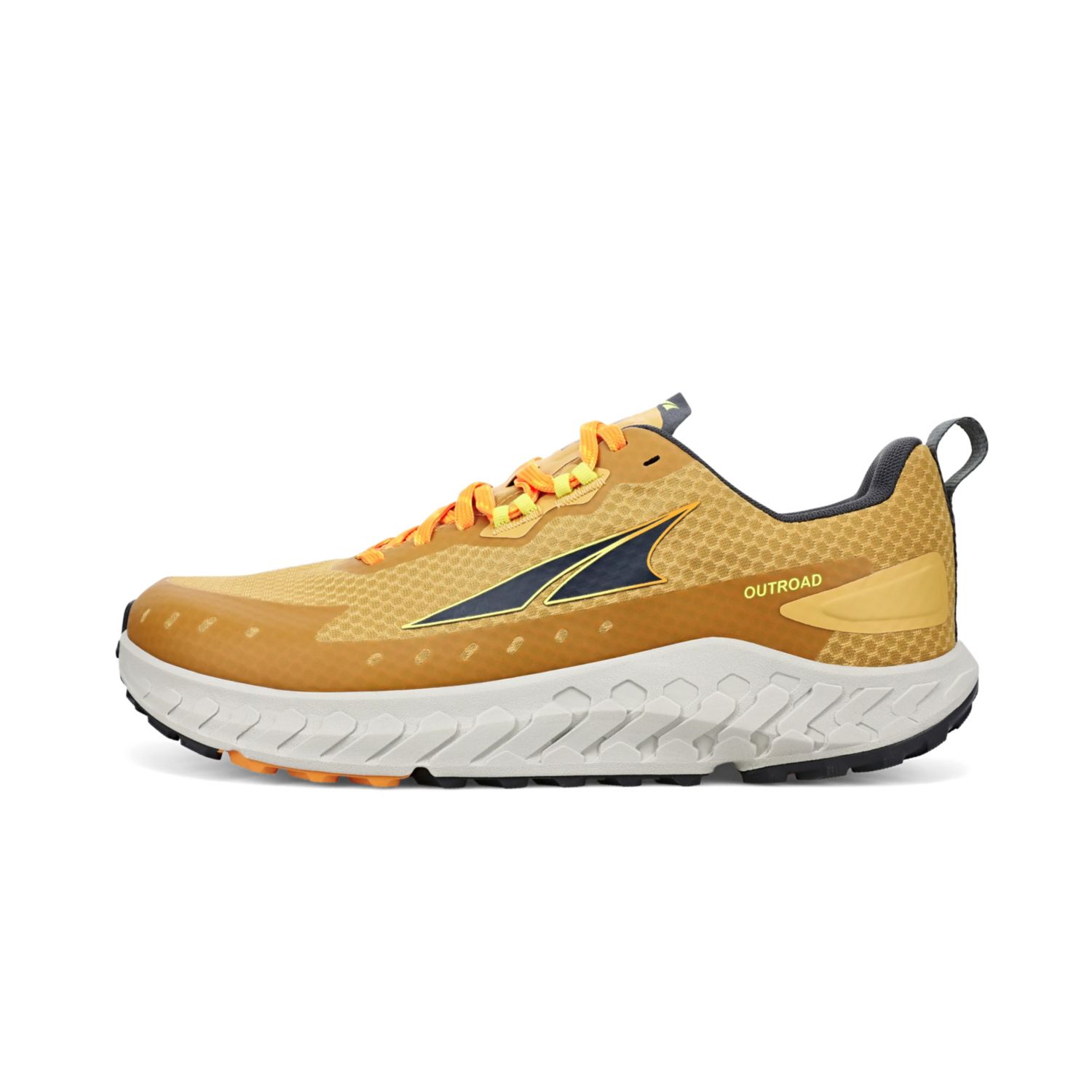 Grey / Yellow Altra Outroad Men's Trail Running Shoes | KSA-05916839