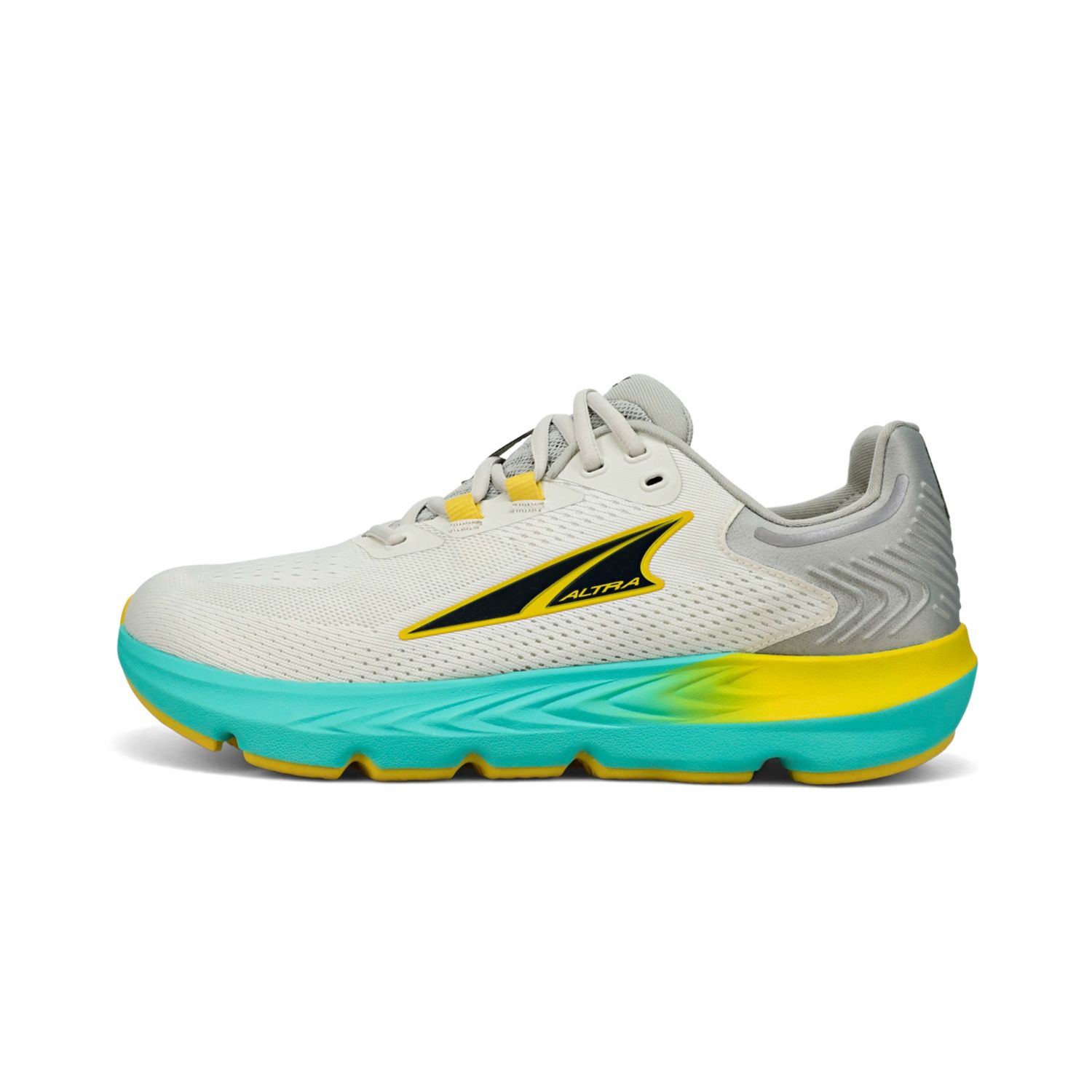 Grey / Yellow Altra Provision 7 Men's Road Running Shoes | KSA-69245379