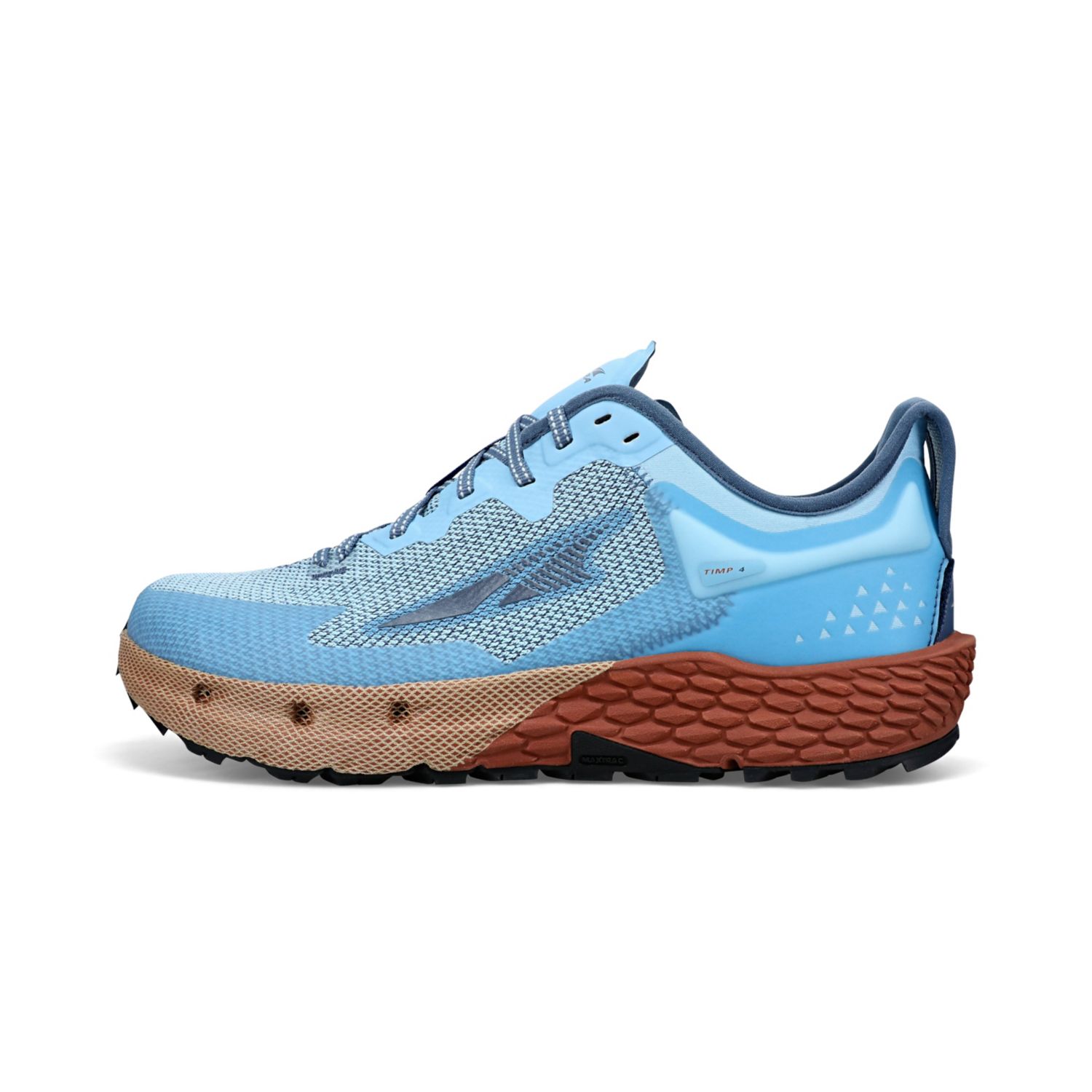 Light Blue Altra Timp 4 Men's Trail Running Shoes | KSA-16597039