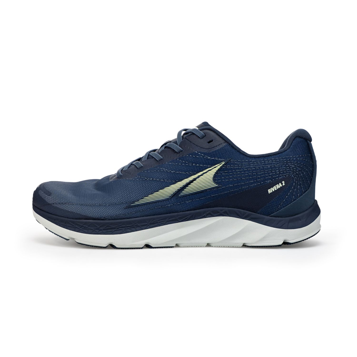 Navy Altra Rivera 2 Men's Walking Shoes | KSA-84176399