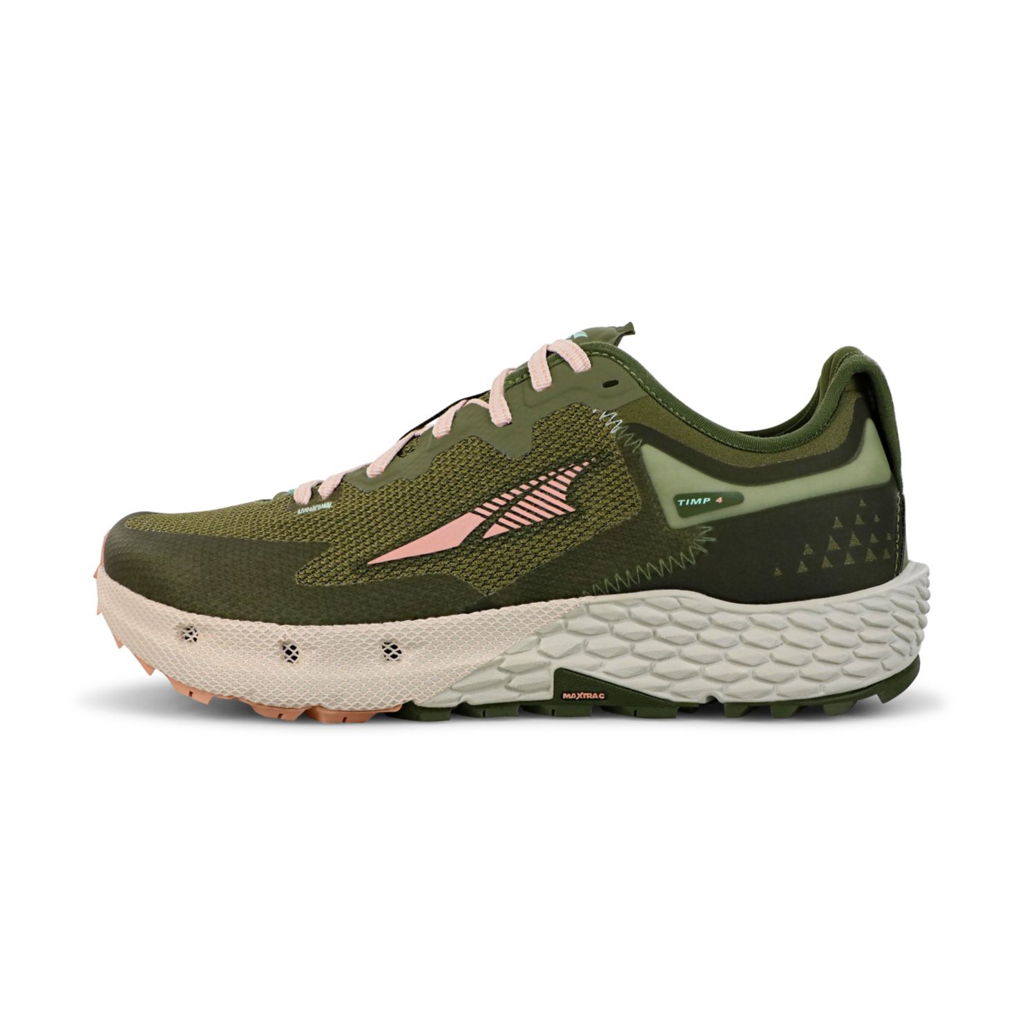 Olive Altra Timp 4 Women's Trail Running Shoes | KSA-54983609