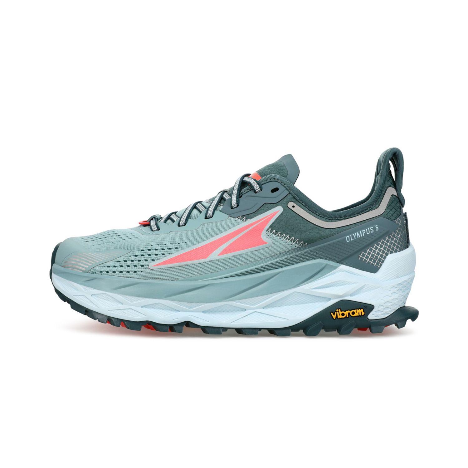 Turquoise Altra Olympus 5 Women's Trail Running Shoes | KSA-27041989