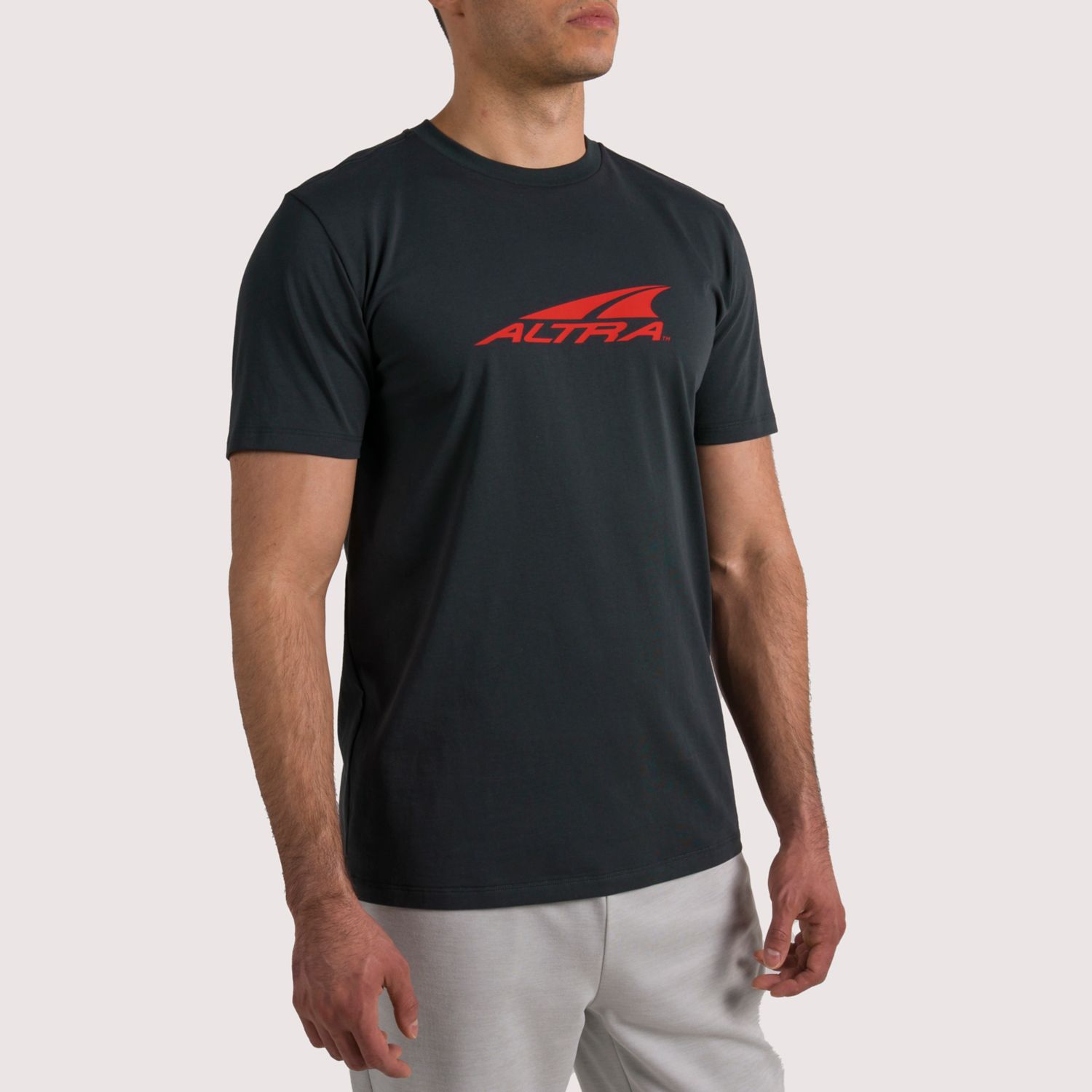 Black Altra Everyday Recycled Men's T Shirts | KSA-32597409