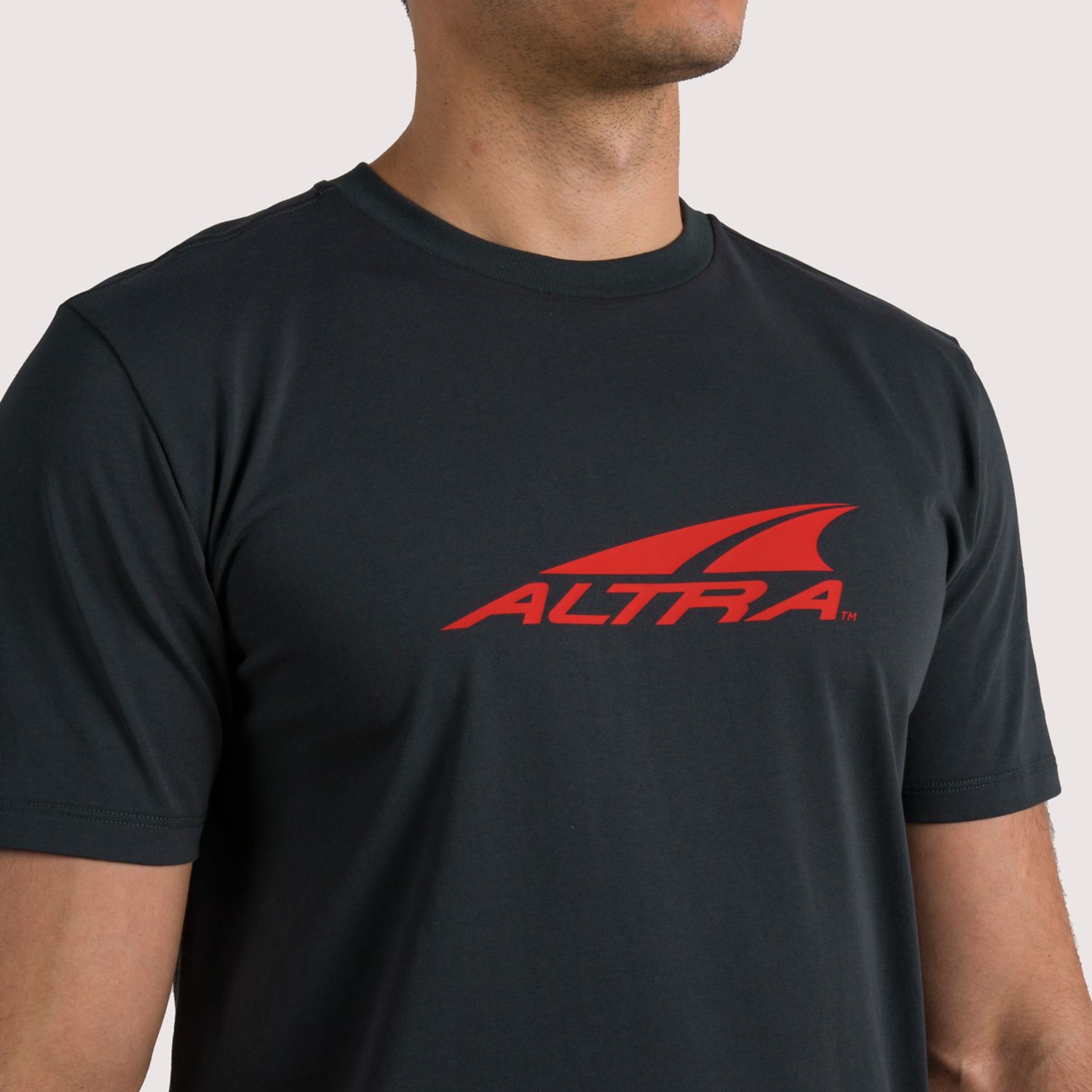 Black Altra Everyday Recycled Men's T Shirts | KSA-32597409