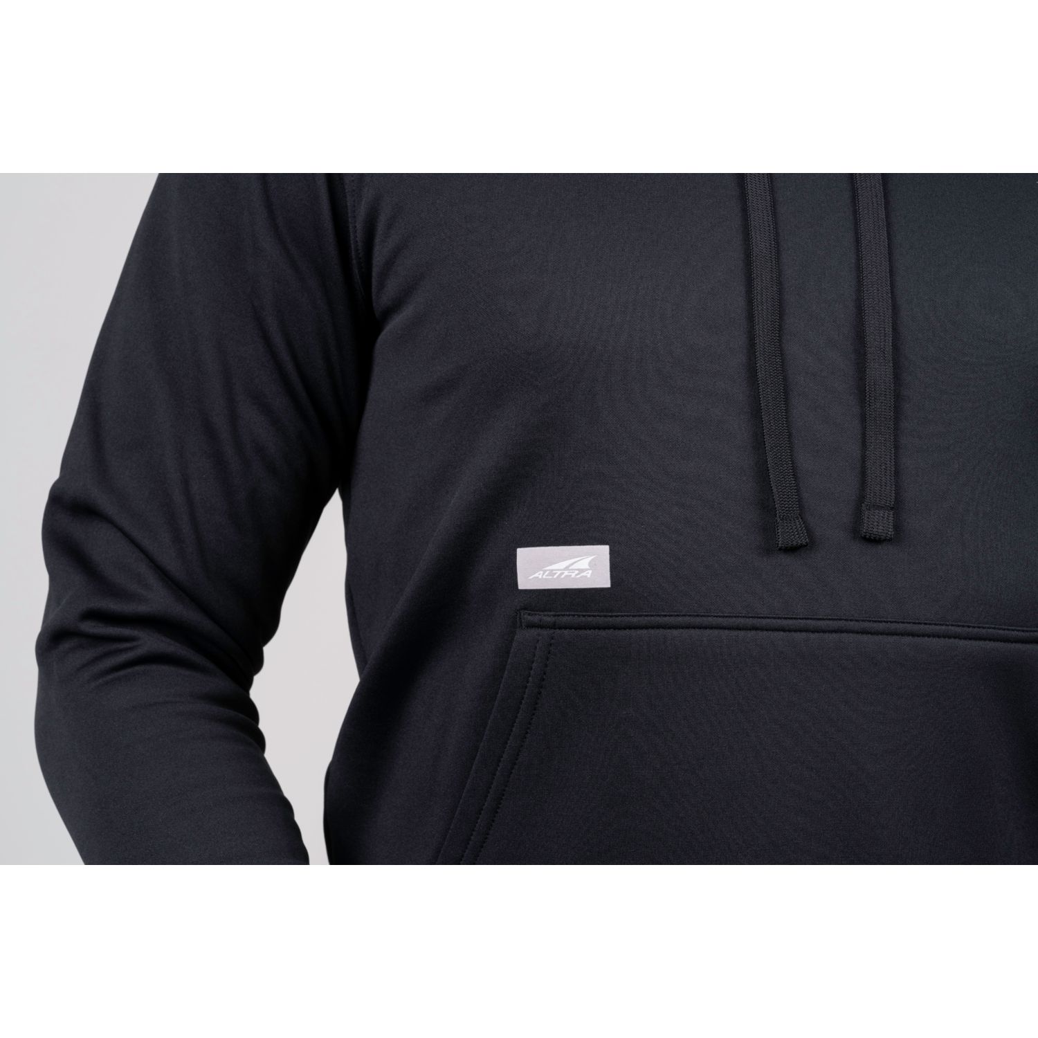 Black Altra Legend Men's Hoodie | KSA-27518949