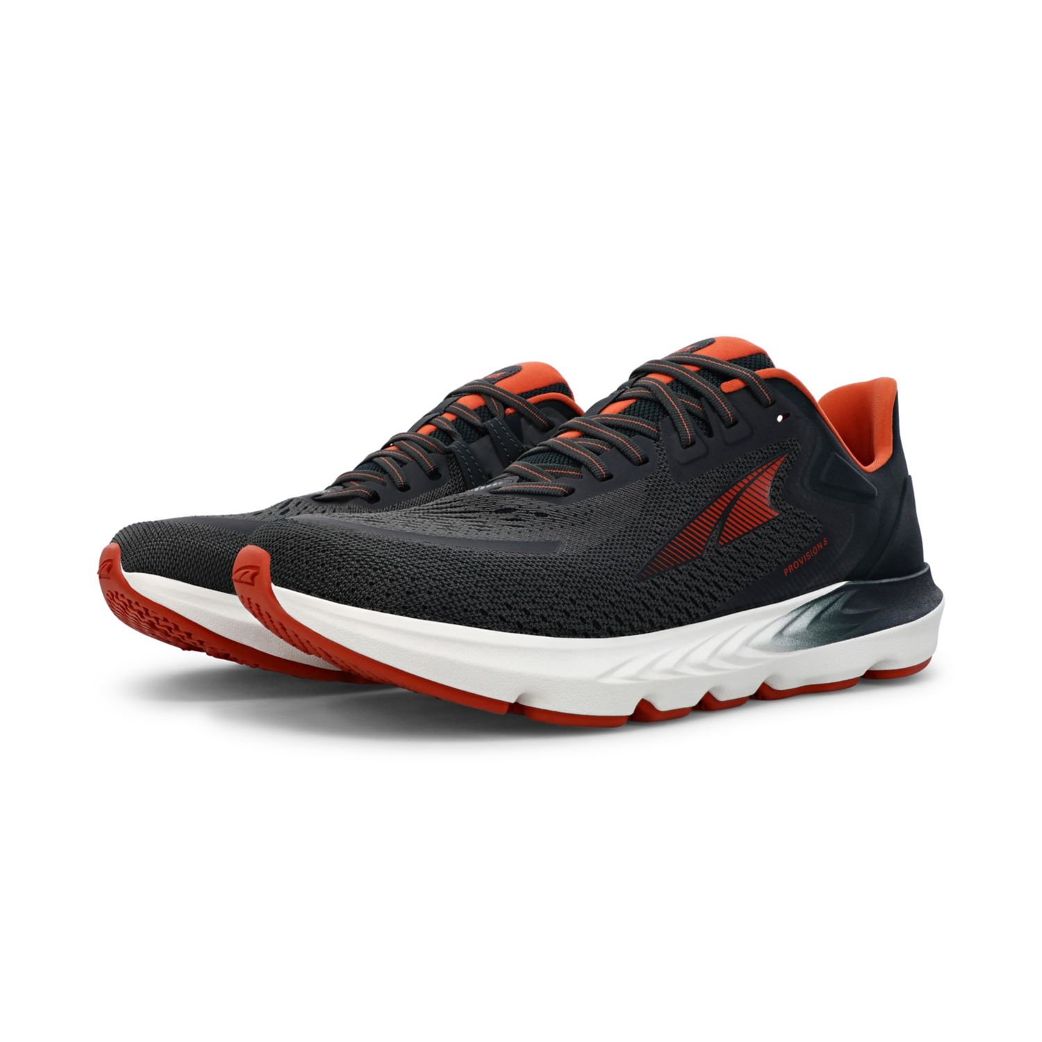 Black Altra Provision 6 Men's Road Running Shoes | KSA-75264939