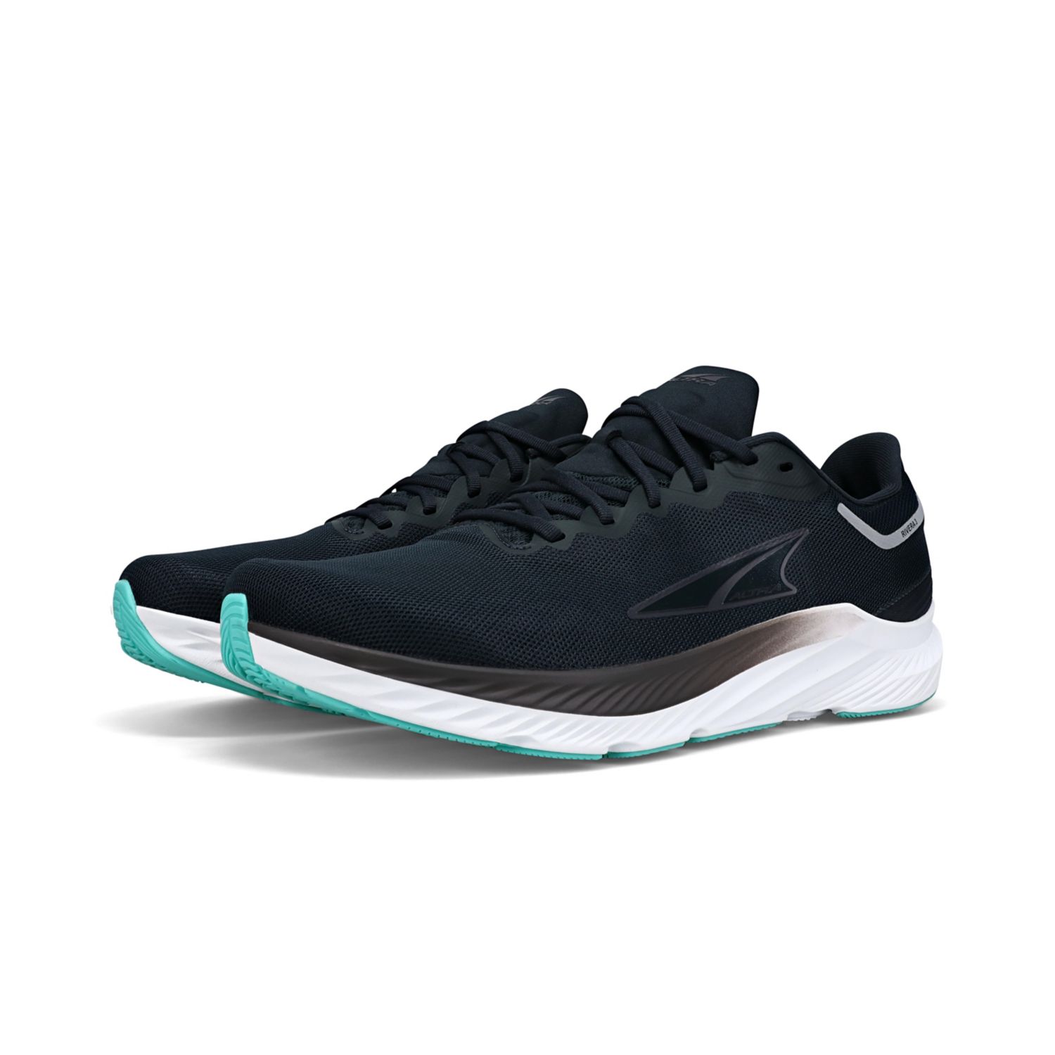 Black Altra Rivera 3 Men's Walking Shoes | KSA-32654989