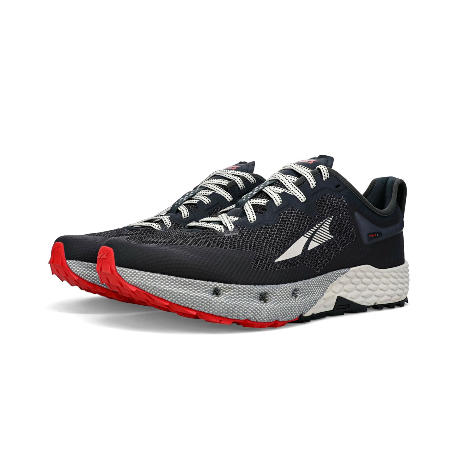 Black Altra Timp 4 Men's Trail Running Shoes | KSA-07964259