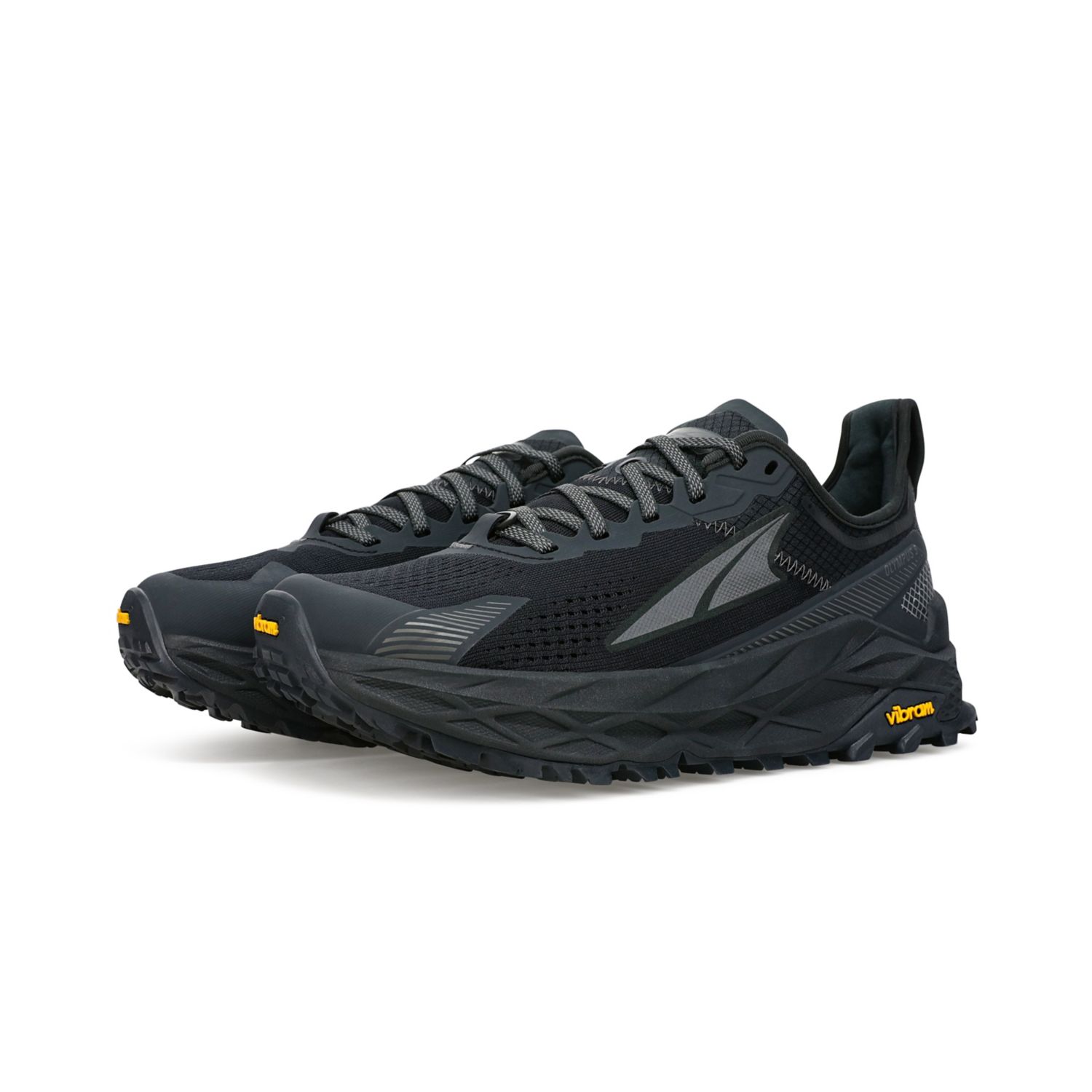 Black / Black Altra Olympus 5 Women's Trail Running Shoes | KSA-37940529