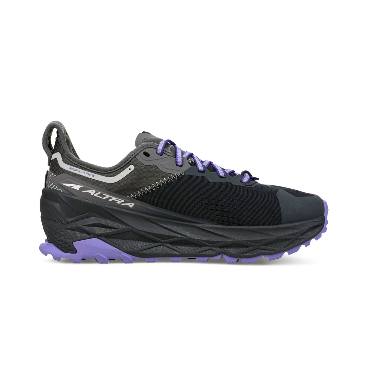 Black / Grey Altra Olympus 5 Women's Trail Running Shoes | KSA-09734829