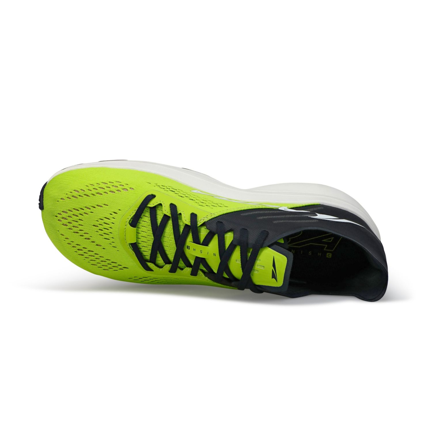 Black / Light Green Altra Vanish Carbon Men's Road Running Shoes | KSA-26049789