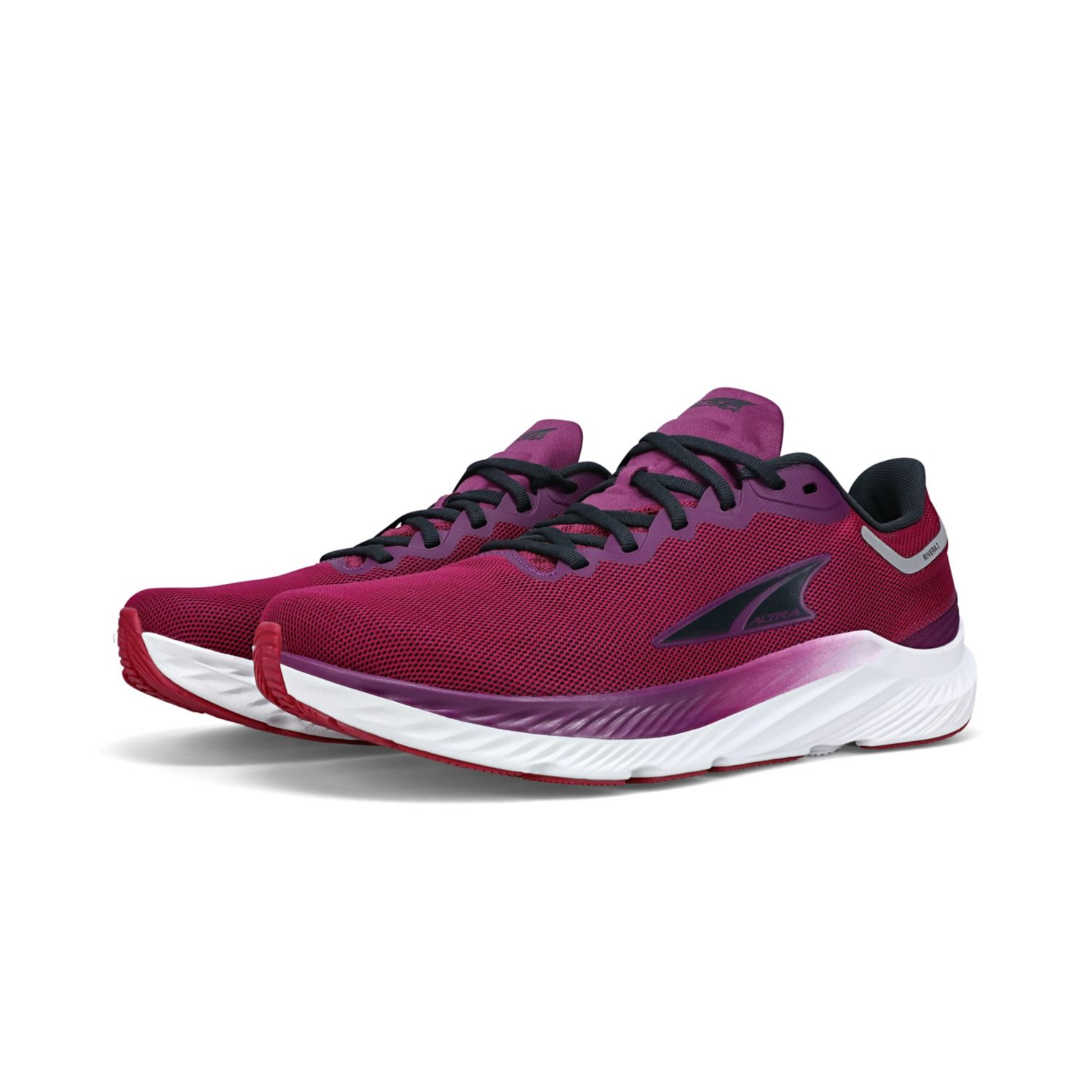 Black / Purple Altra Rivera 3 Women's Sneakers | KSA-09518629