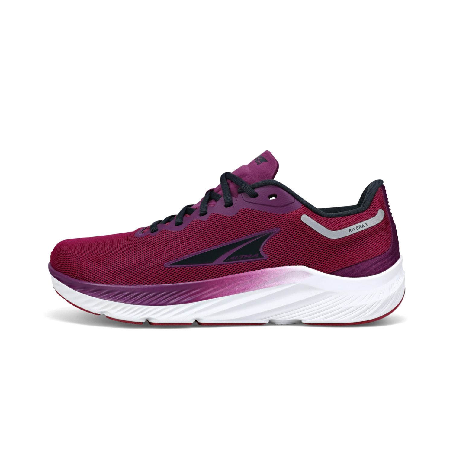 Black / Purple Altra Rivera 3 Women\'s Sneakers | KSA-09518629