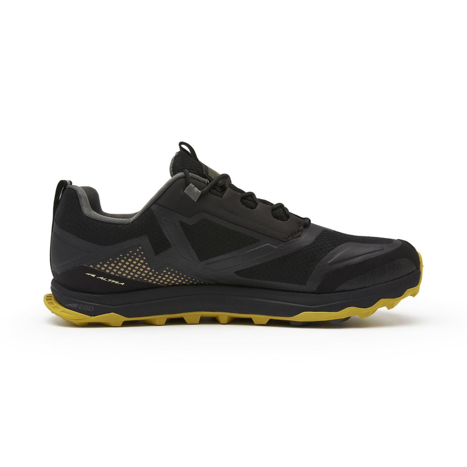 Black / Yellow Altra Lone Peak All-wthr Low Men's Trail Running Shoes | KSA-36147589