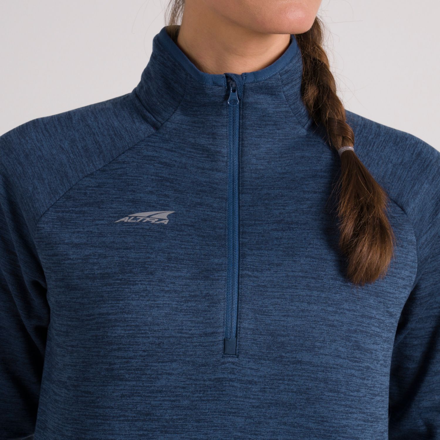 Blue Altra Core 1/2 Zip Women's Pullover | KSA-67139529