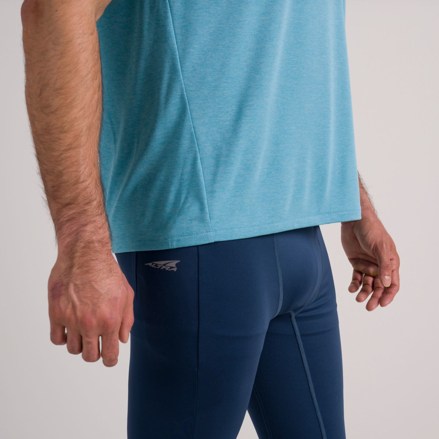 Blue Altra Core Men's Running Tights | KSA-49016529