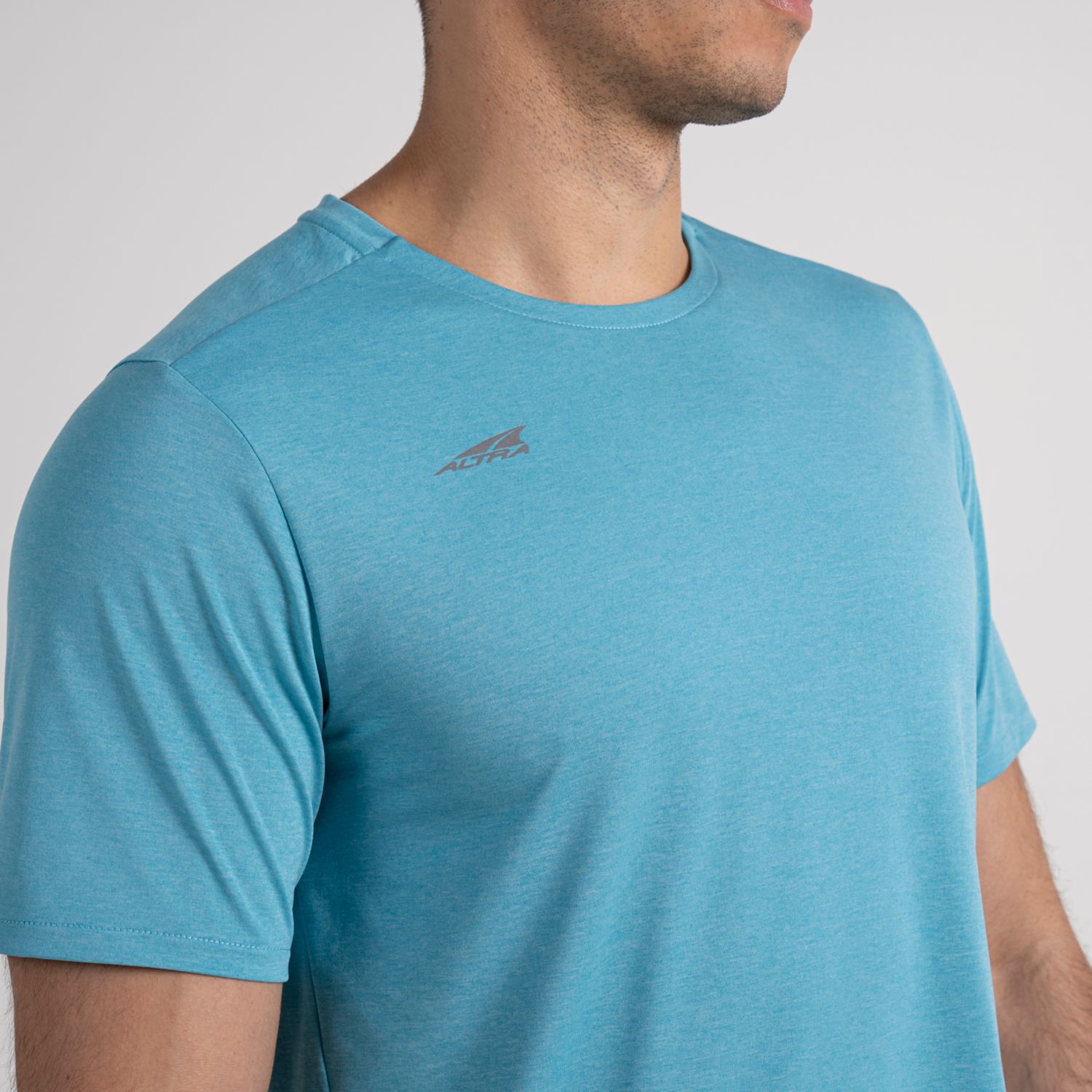 Blue Altra Core Men's T Shirts | KSA-72340159