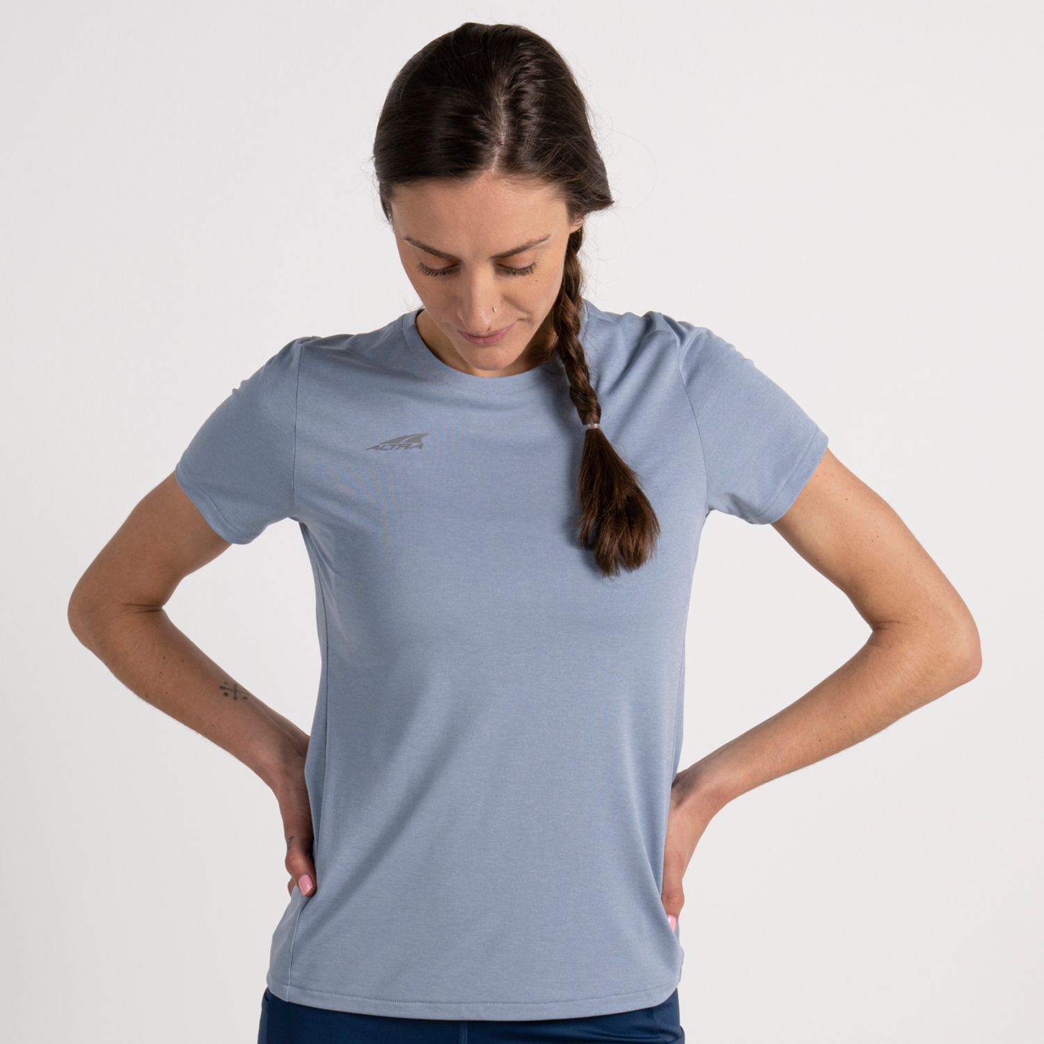 Blue Altra Core Women's T Shirts | KSA-24316789