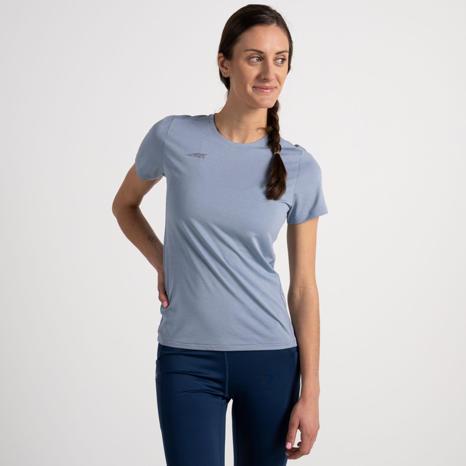 Blue Altra Core Women\'s T Shirts | KSA-24316789