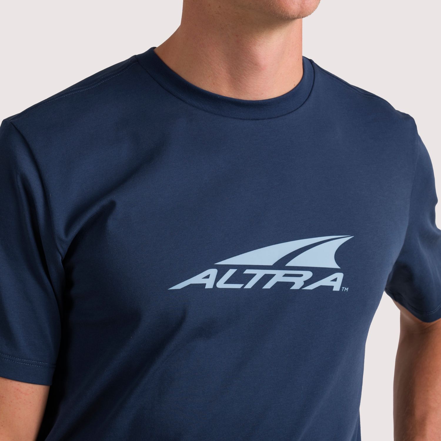 Blue Altra Everyday Recycled Men's T Shirts | KSA-61920379