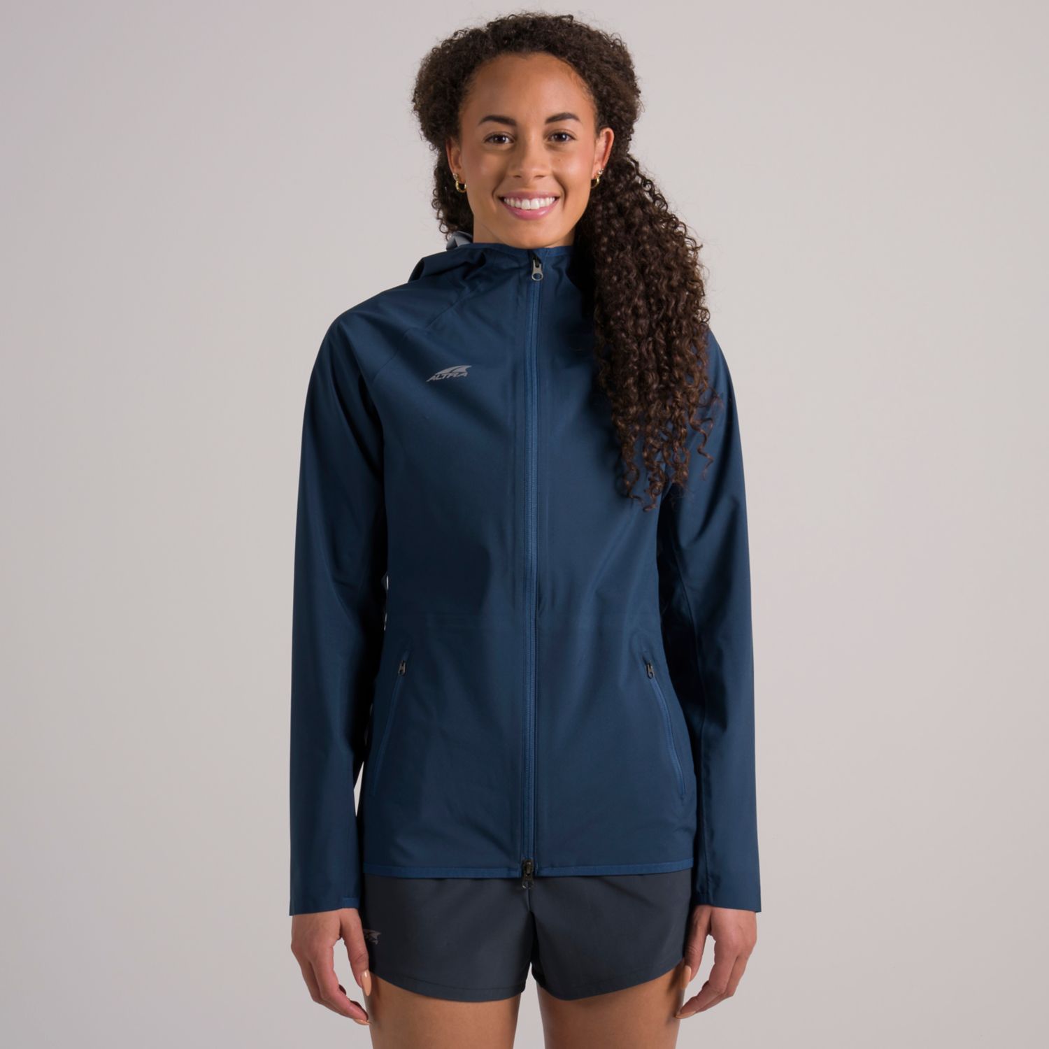 Blue Altra Waterproof Women\'s Running Jackets | KSA-20645989