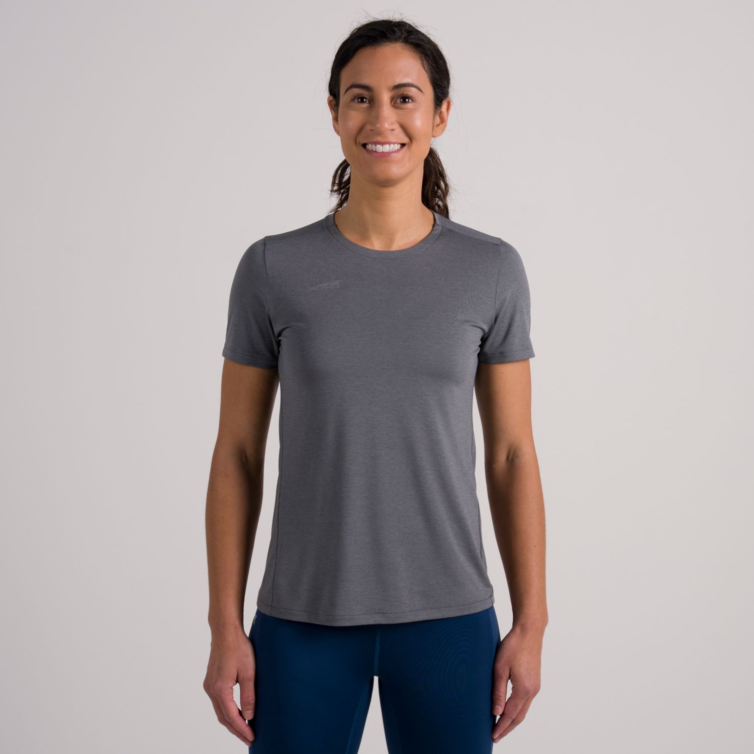 Blue Grey Altra Core Women\'s T Shirts | KSA-80152379