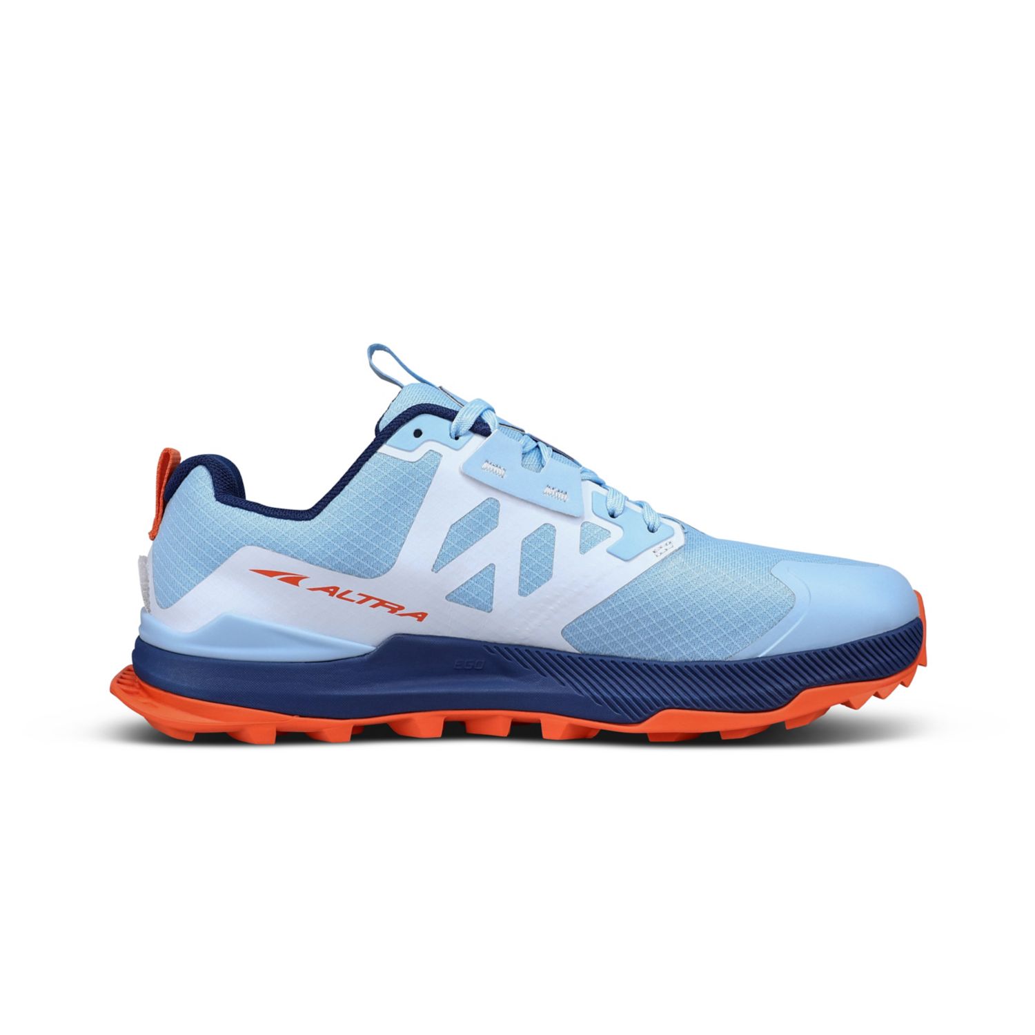 Blue / Orange Altra Lone Peak 7 Women's Trail Running Shoes | KSA-16482309