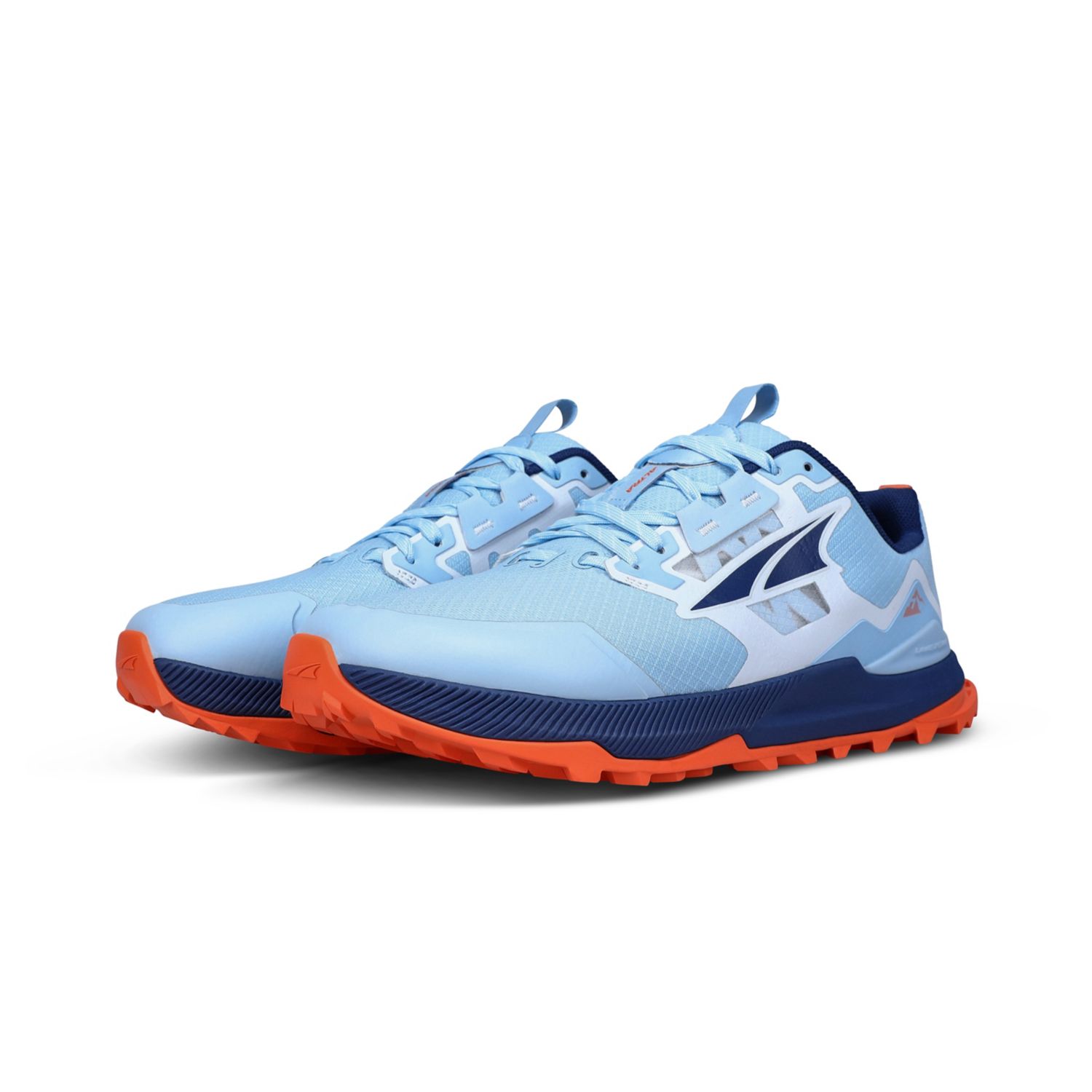 Blue / Orange Altra Lone Peak 7 Women's Trail Running Shoes | KSA-16482309