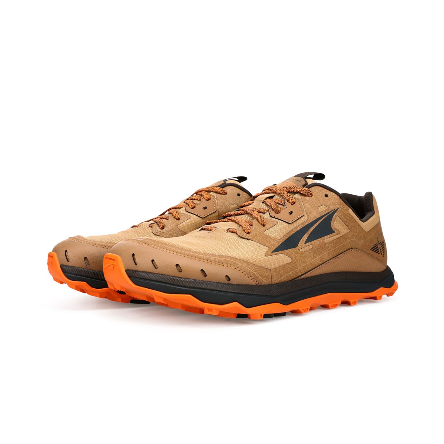 Brown Altra Lone Peak 6 Men's Trail Running Shoes | KSA-92047659