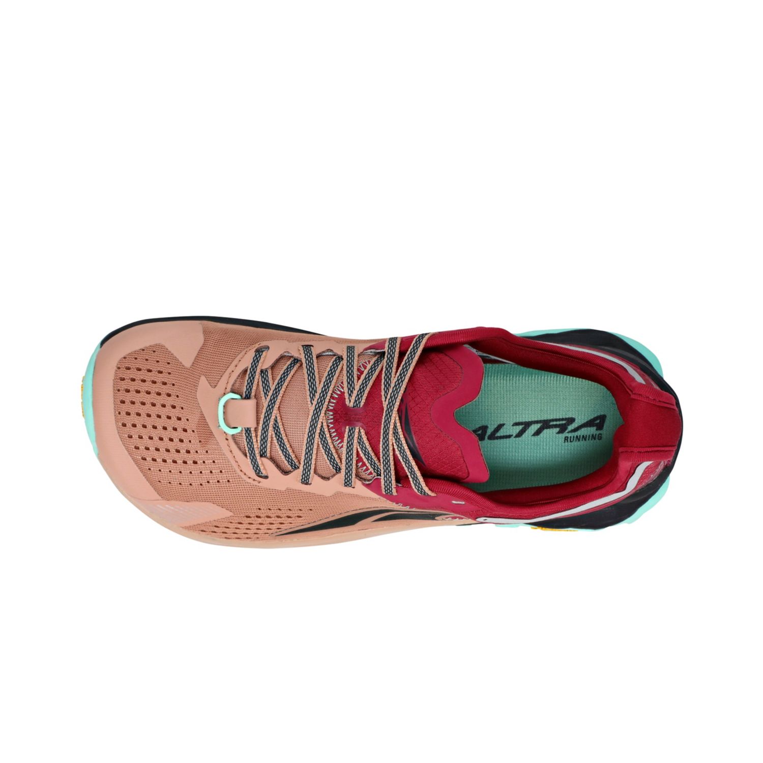 Brown / Red Altra Olympus 5 Women's Trail Running Shoes | KSA-46513879