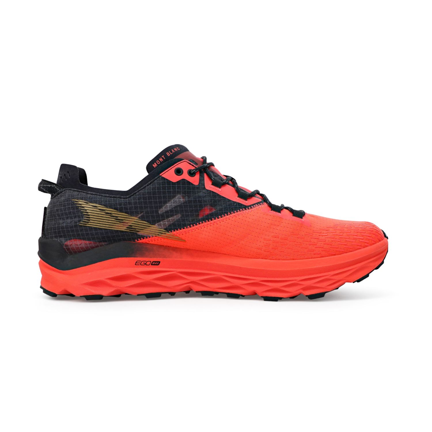 Coral / Black Altra Mont Blanc Men's Trail Running Shoes | KSA-36195849