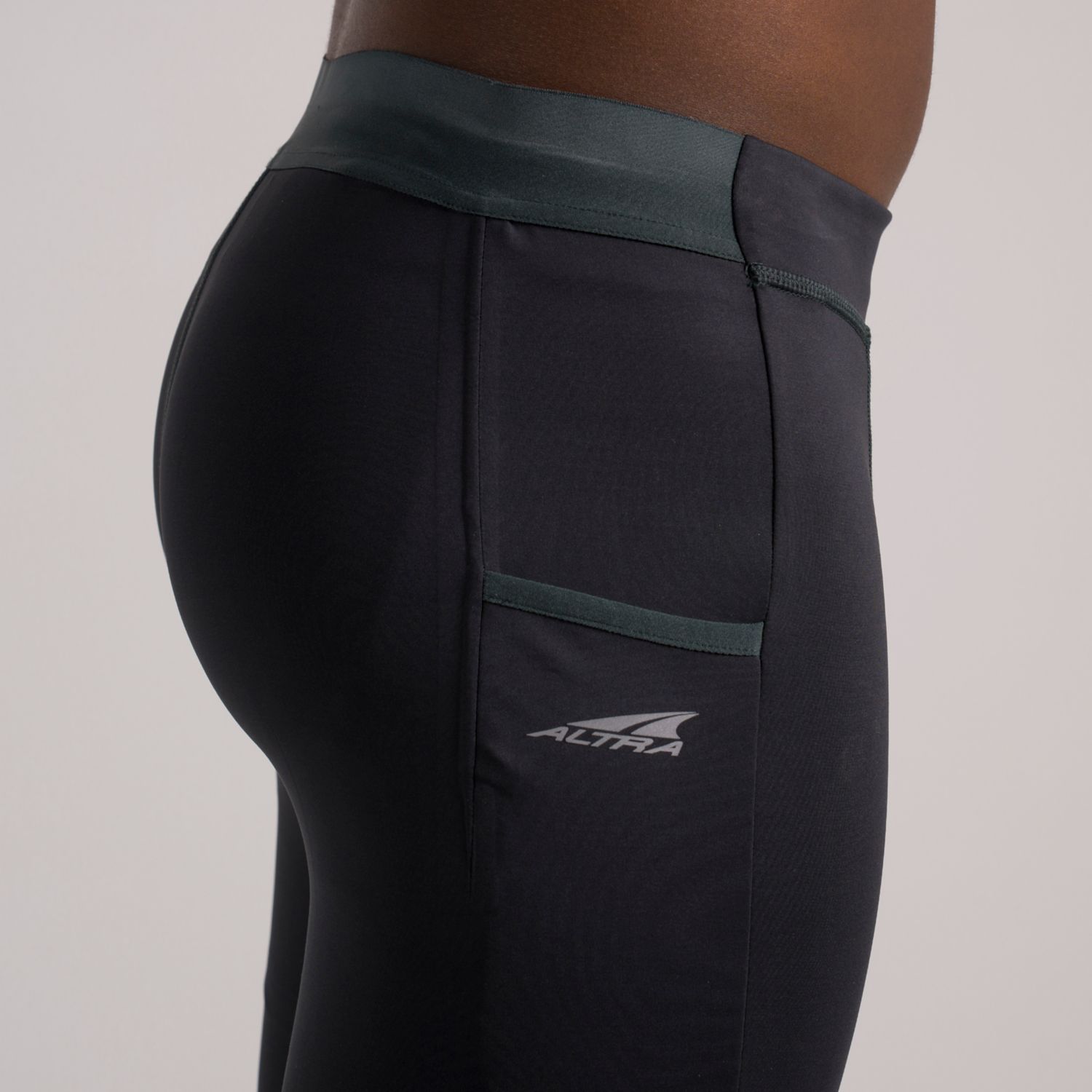 Dark Green Altra Core Men's Running Tights | KSA-47638509