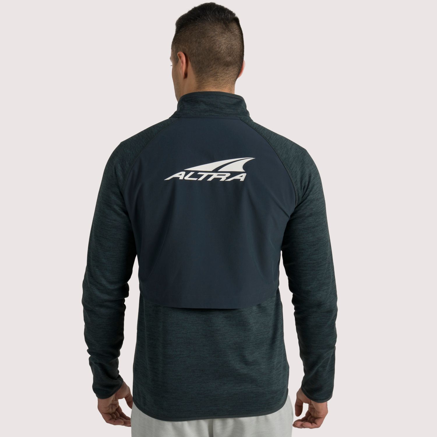 Dark Green Altra Everyday Hybrid Men's Running Jackets | KSA-15867939