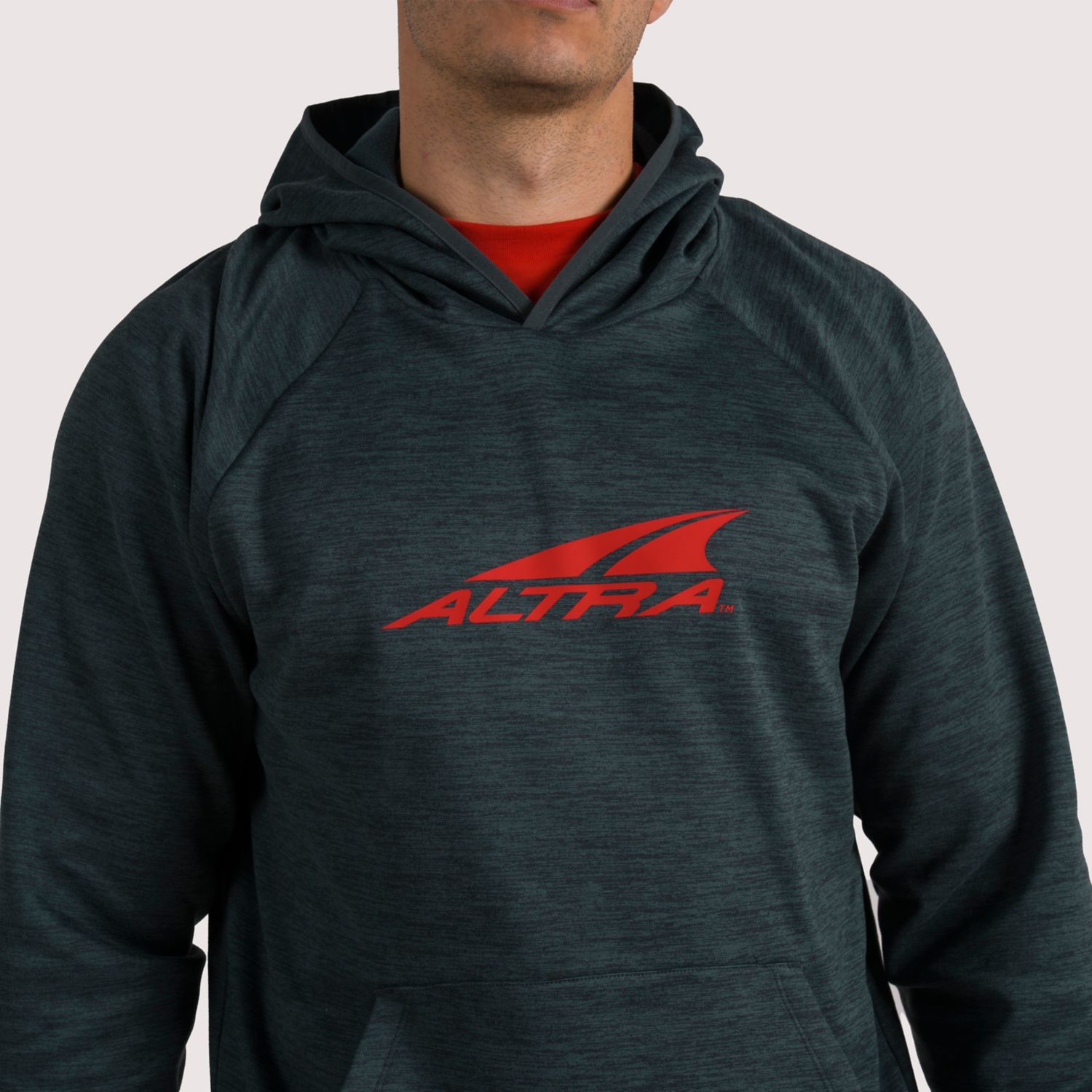 Dark Green Altra Everyday Men's Hoodie | KSA-01423769