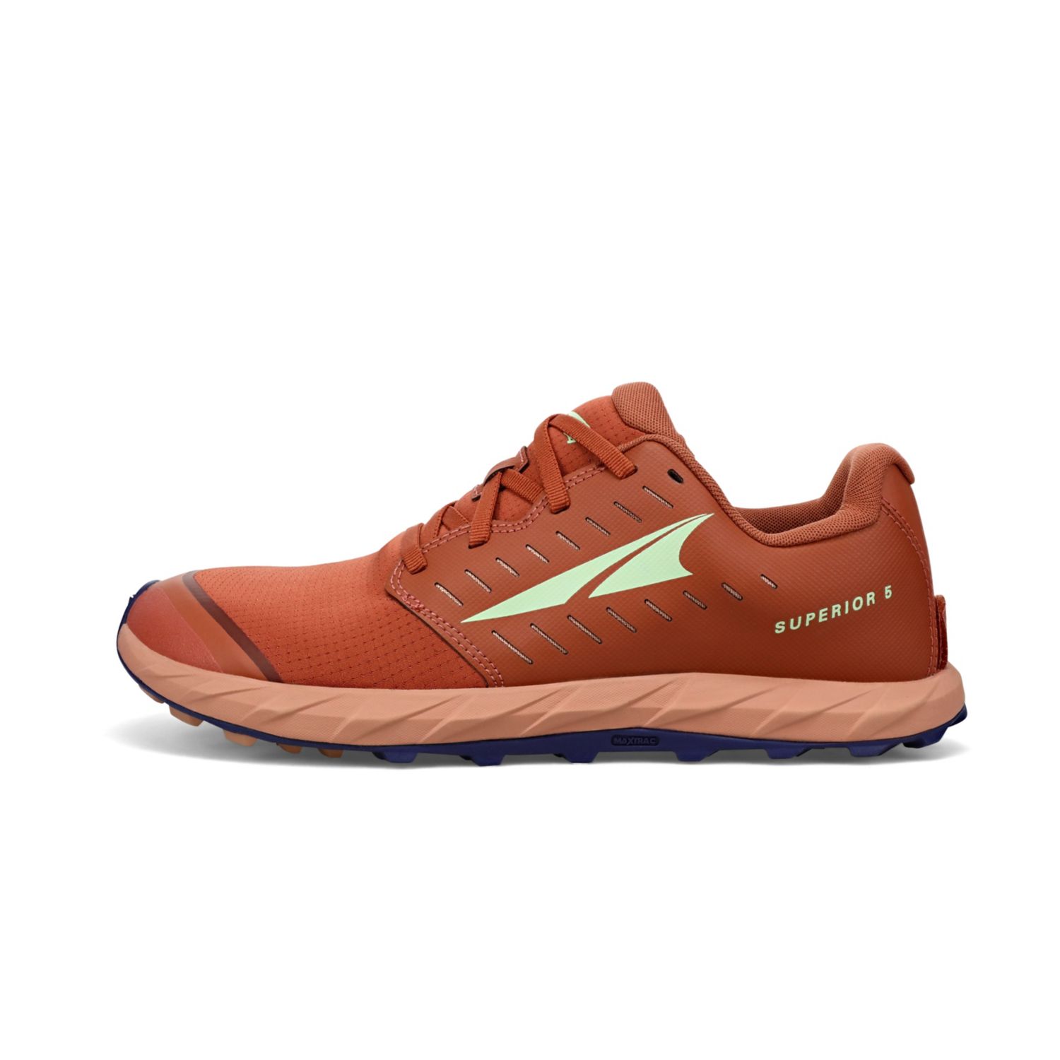 Dark Orange Altra Superior 5 Men\'s Trail Running Shoes | KSA-87024519