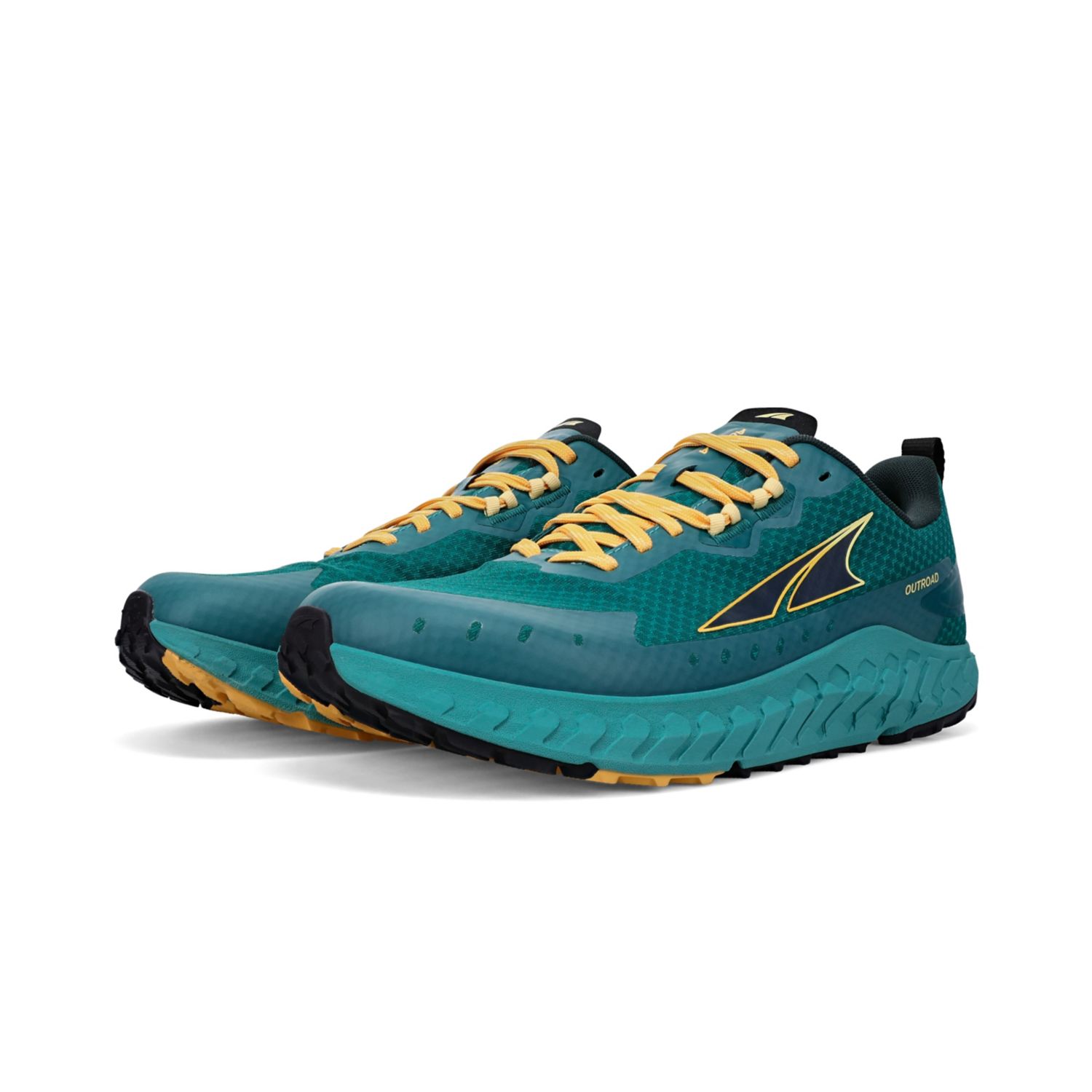 Deep Turquoise Altra Outroad Men's Trail Running Shoes | KSA-51786949