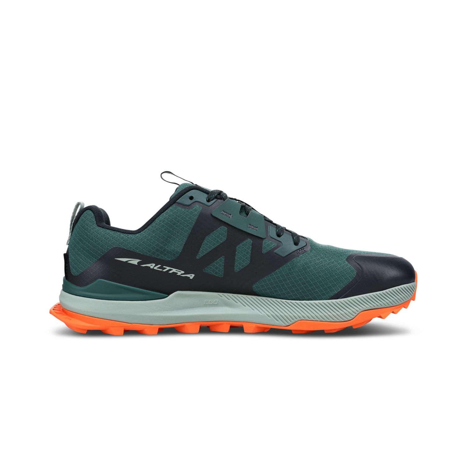 Green / Black / Orange Altra Lone Peak 7 Men's Trail Running Shoes | KSA-24768539