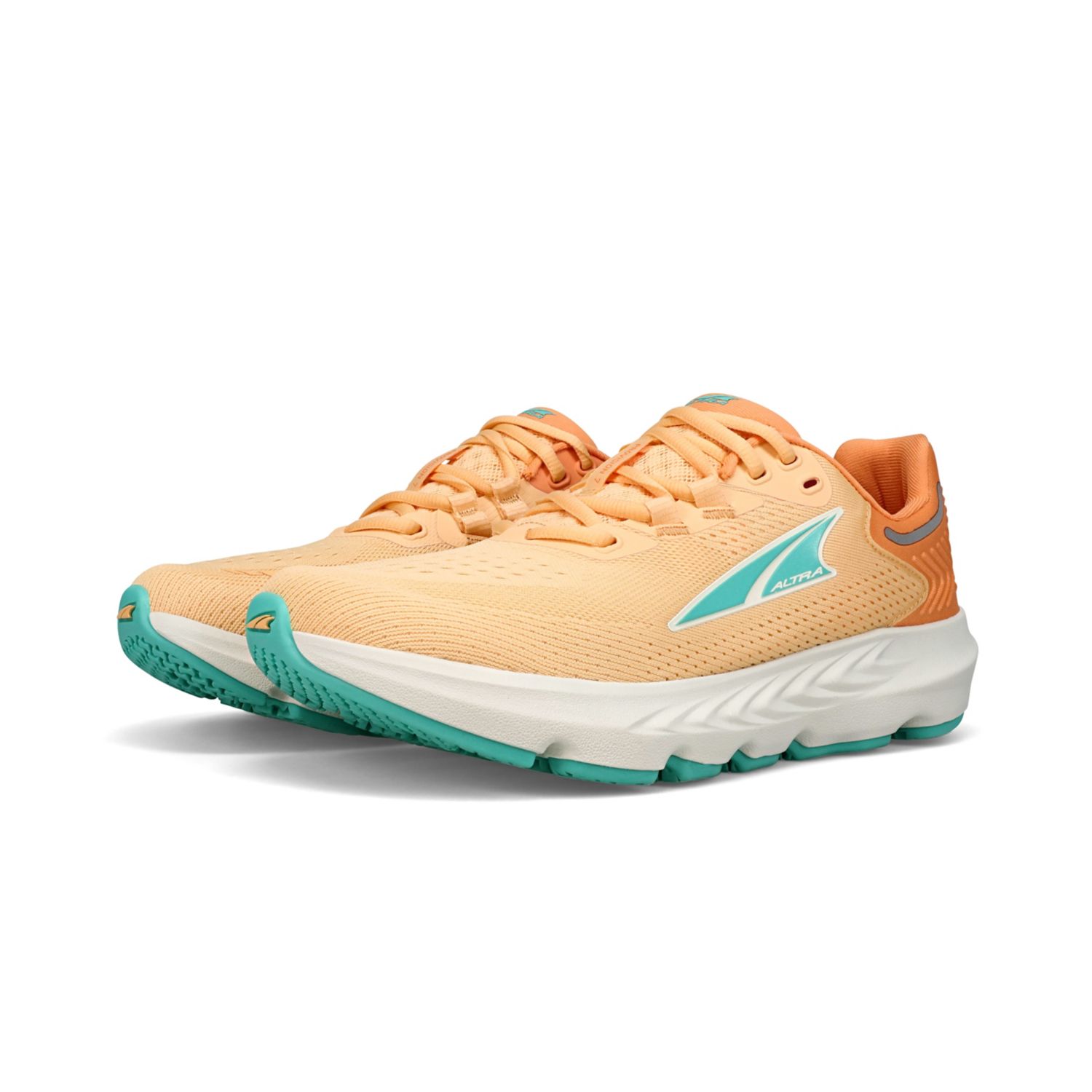 Green / Orange Altra Provision 7 Women's Road Running Shoes | KSA-94310679