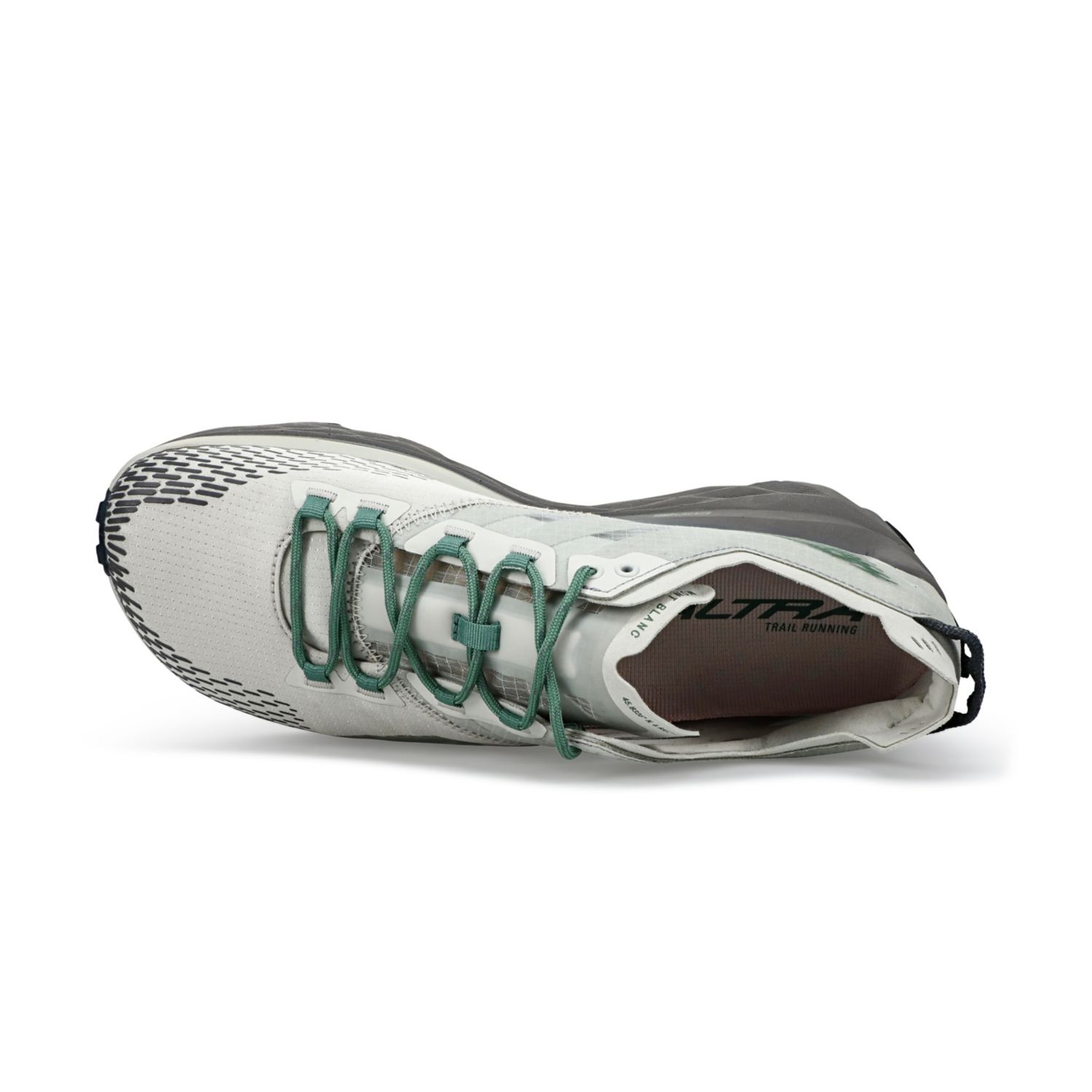 Grey / Green Altra Mont Blanc Men's Trail Running Shoes | KSA-47985369