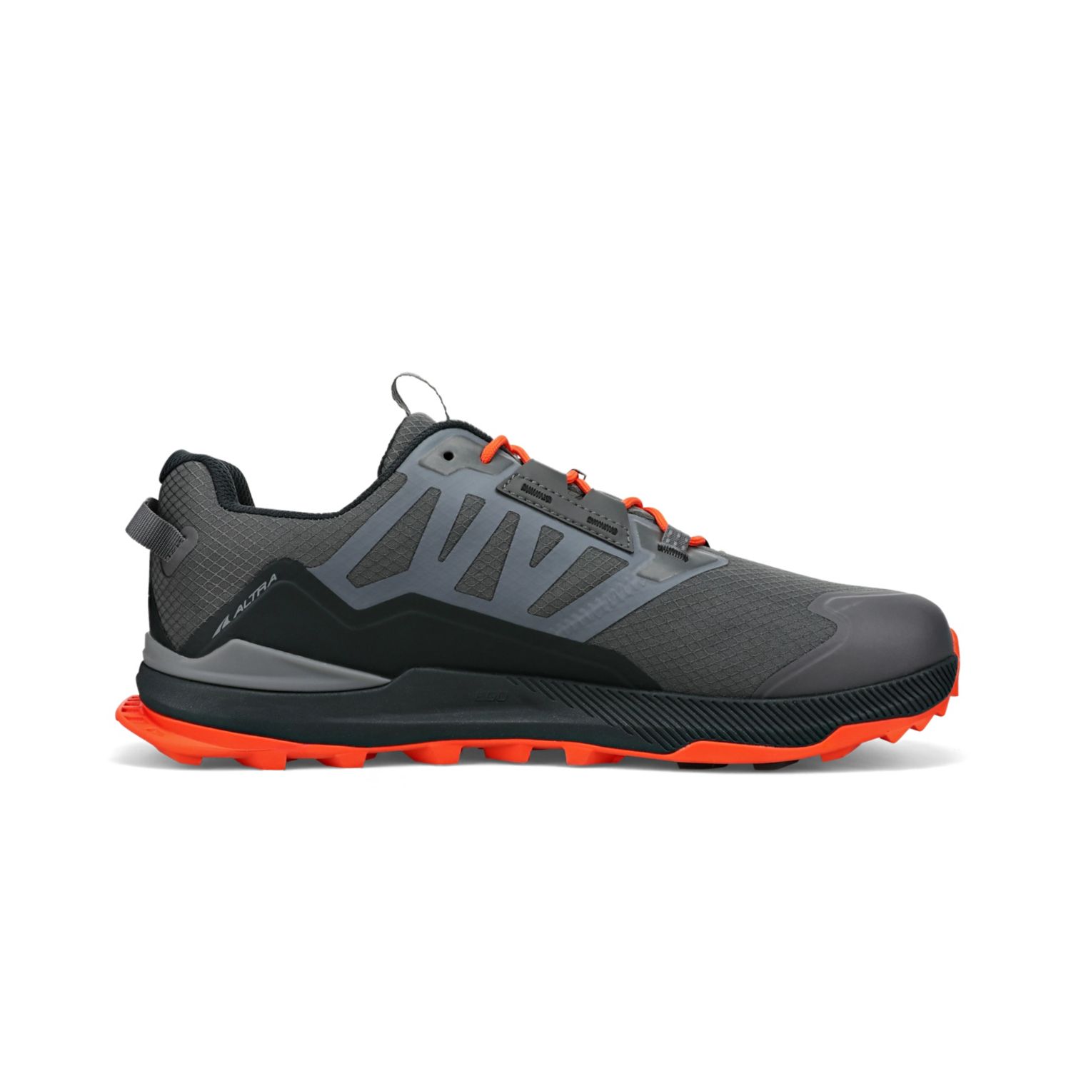 Grey / Orange Altra Lone Peak All-wthr Low 2 Men's Hiking Shoes | KSA-06597439