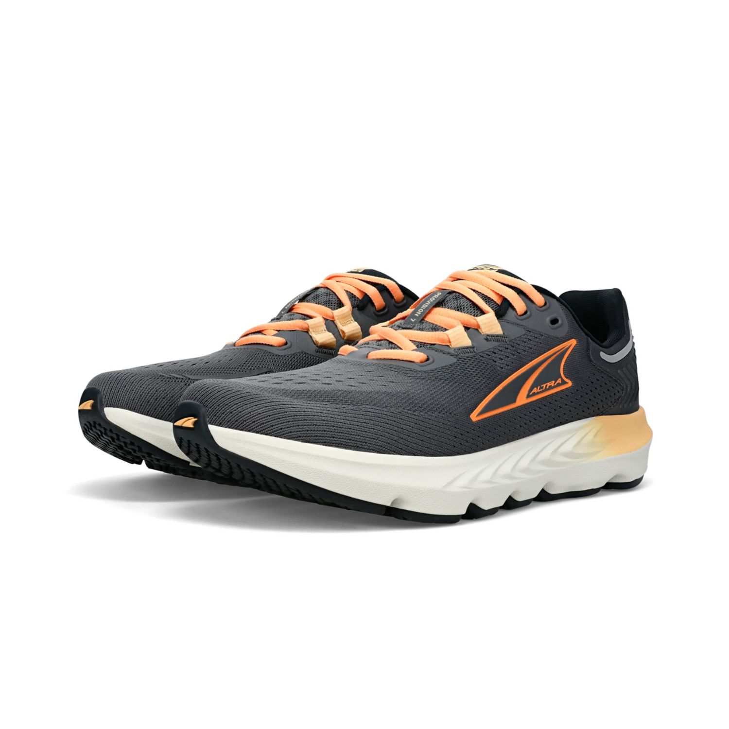 Grey / Orange Altra Provision 7 Women's Road Running Shoes | KSA-29078469