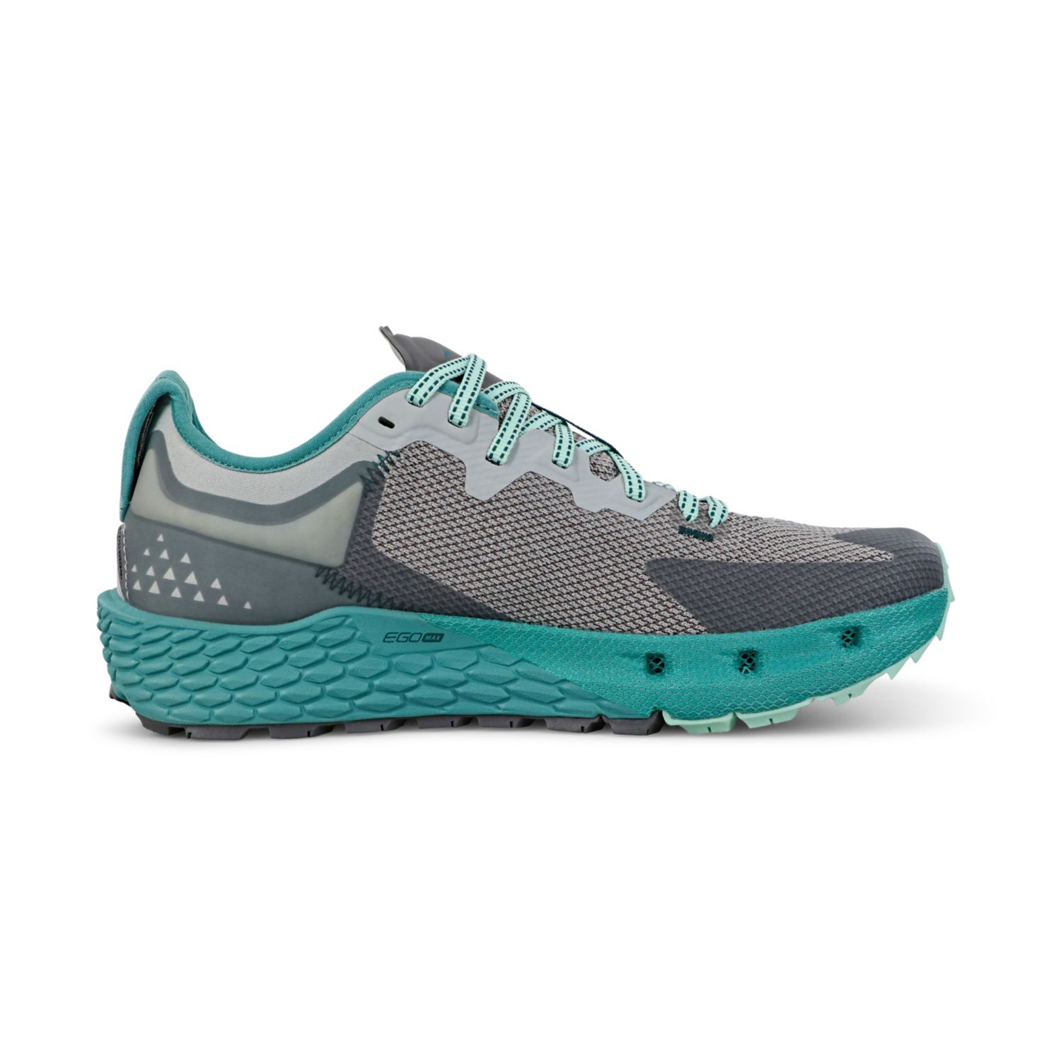 Grey / Turquoise Altra Timp 4 Women's Trail Running Shoes | KSA-41395789