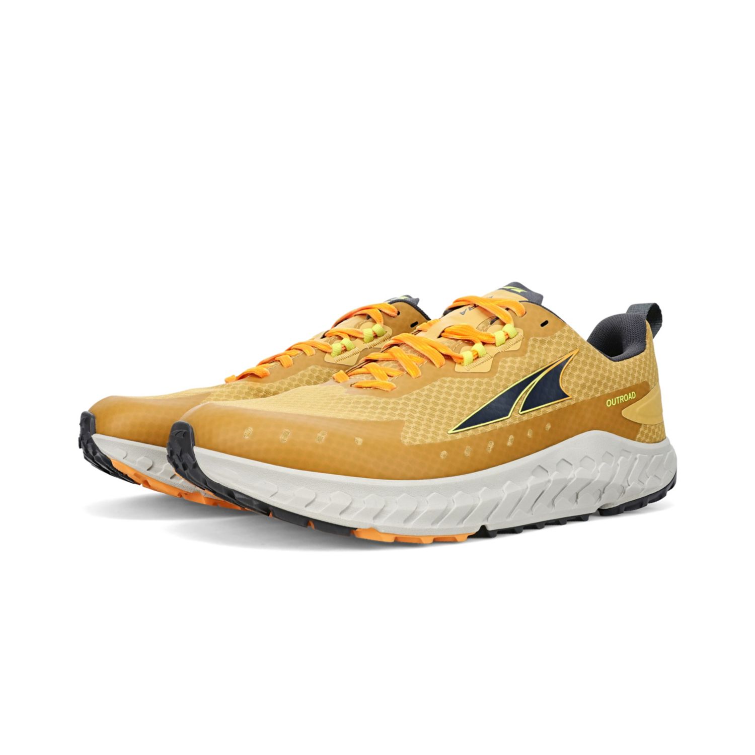 Grey / Yellow Altra Outroad Men's Road Running Shoes | KSA-39567819