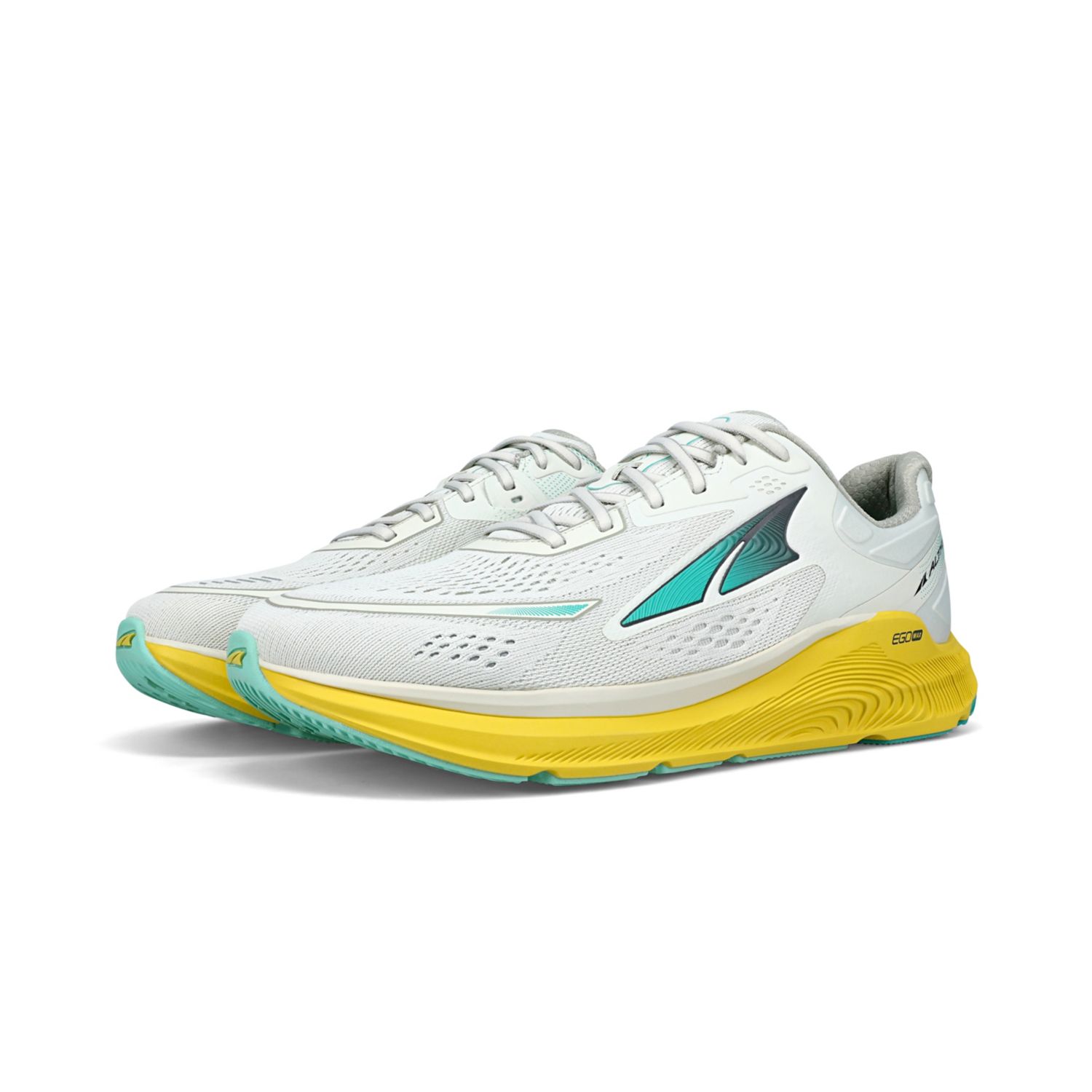 Grey / Yellow Altra Paradigm 6 Men's Road Running Shoes | KSA-30914659